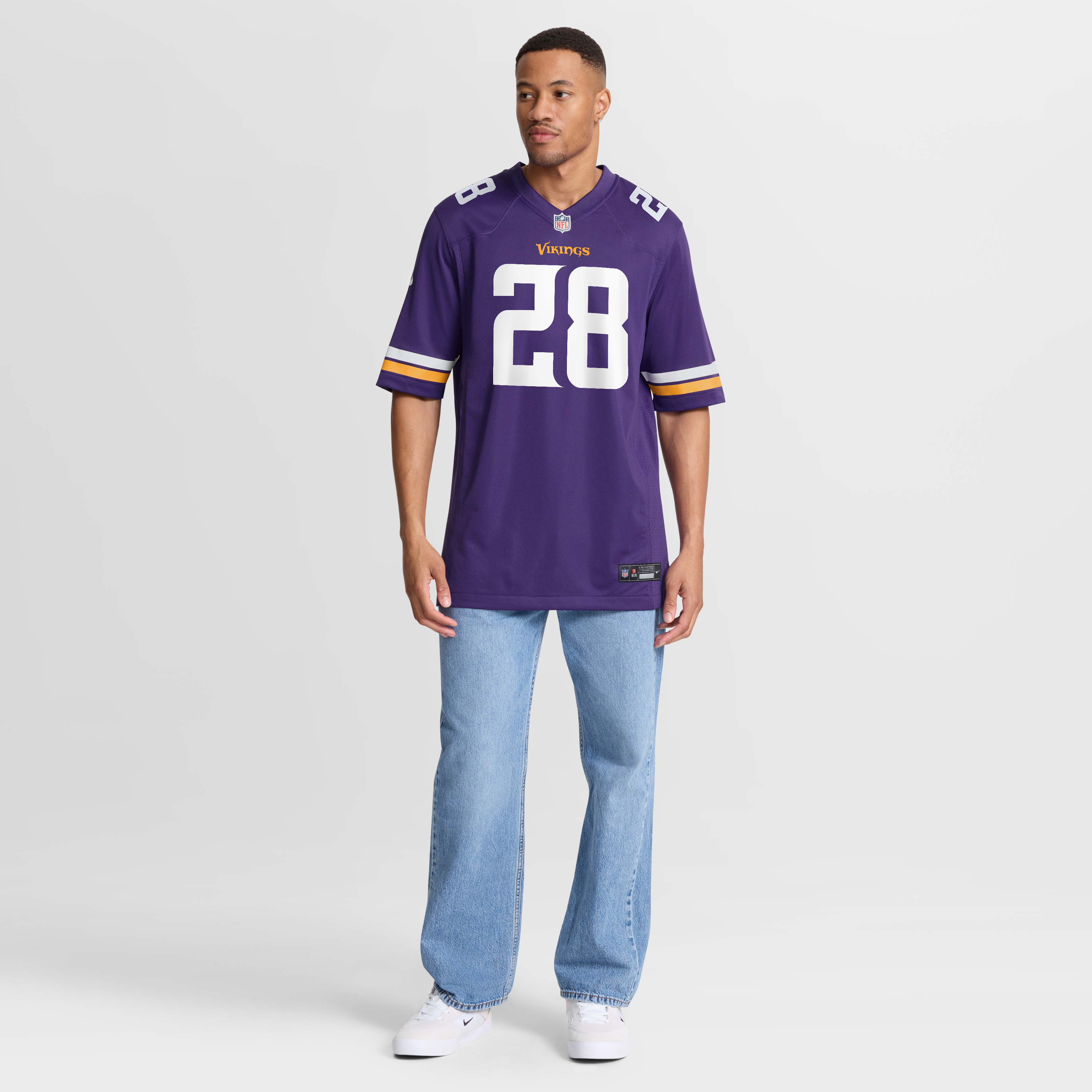 Adrian Peterson Minnesota Vikings Team Retired Game Jersey - Purple - Image 3