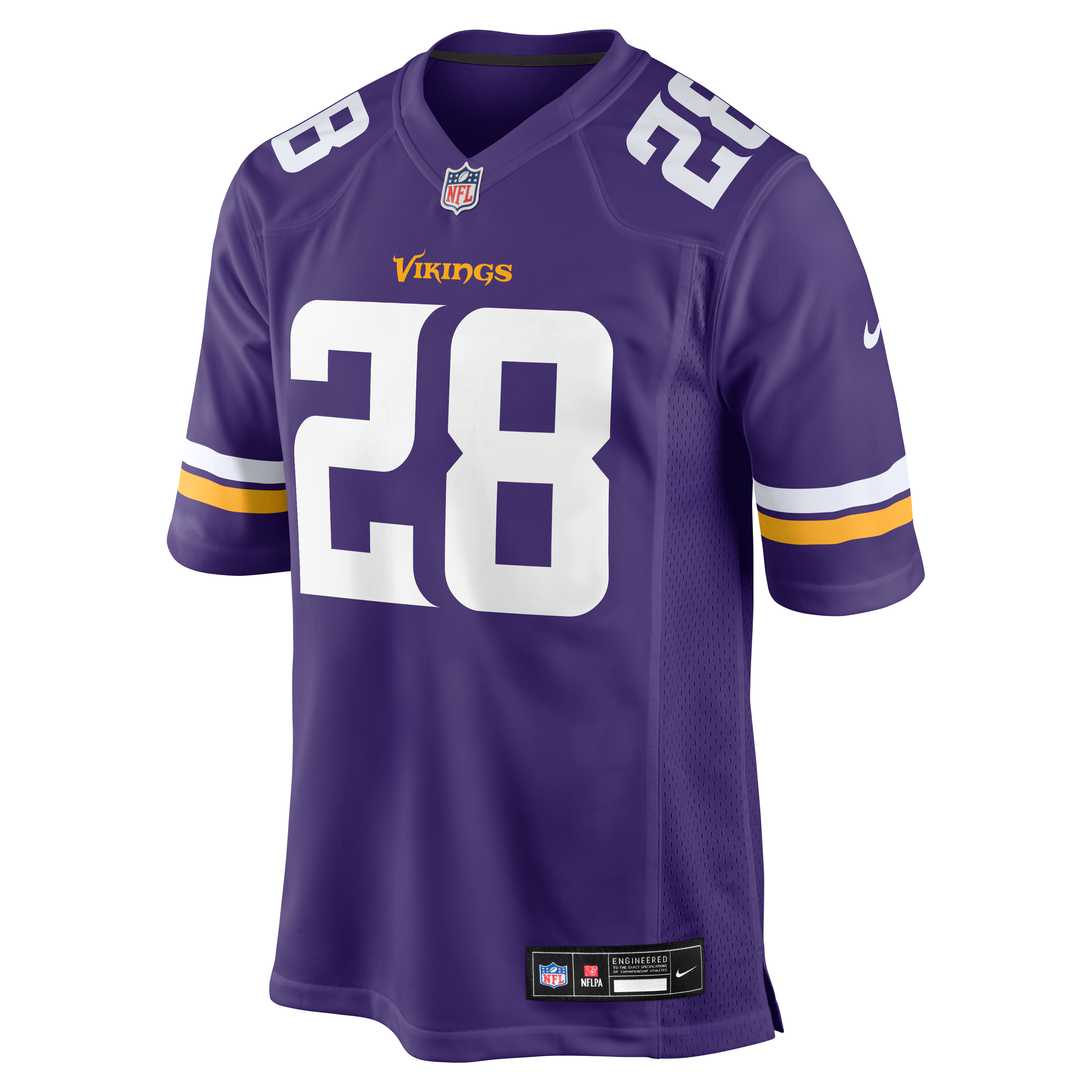 Adrian Peterson Minnesota Vikings Team Retired Game Jersey - Purple - Image 5