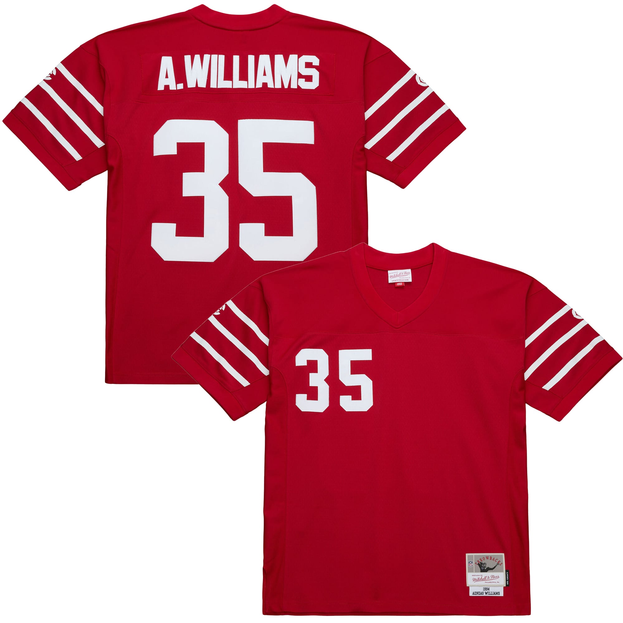 Aeneas Williams Arizona Cardinals 1994 Legacy Jersey - Cardinal - Image 2