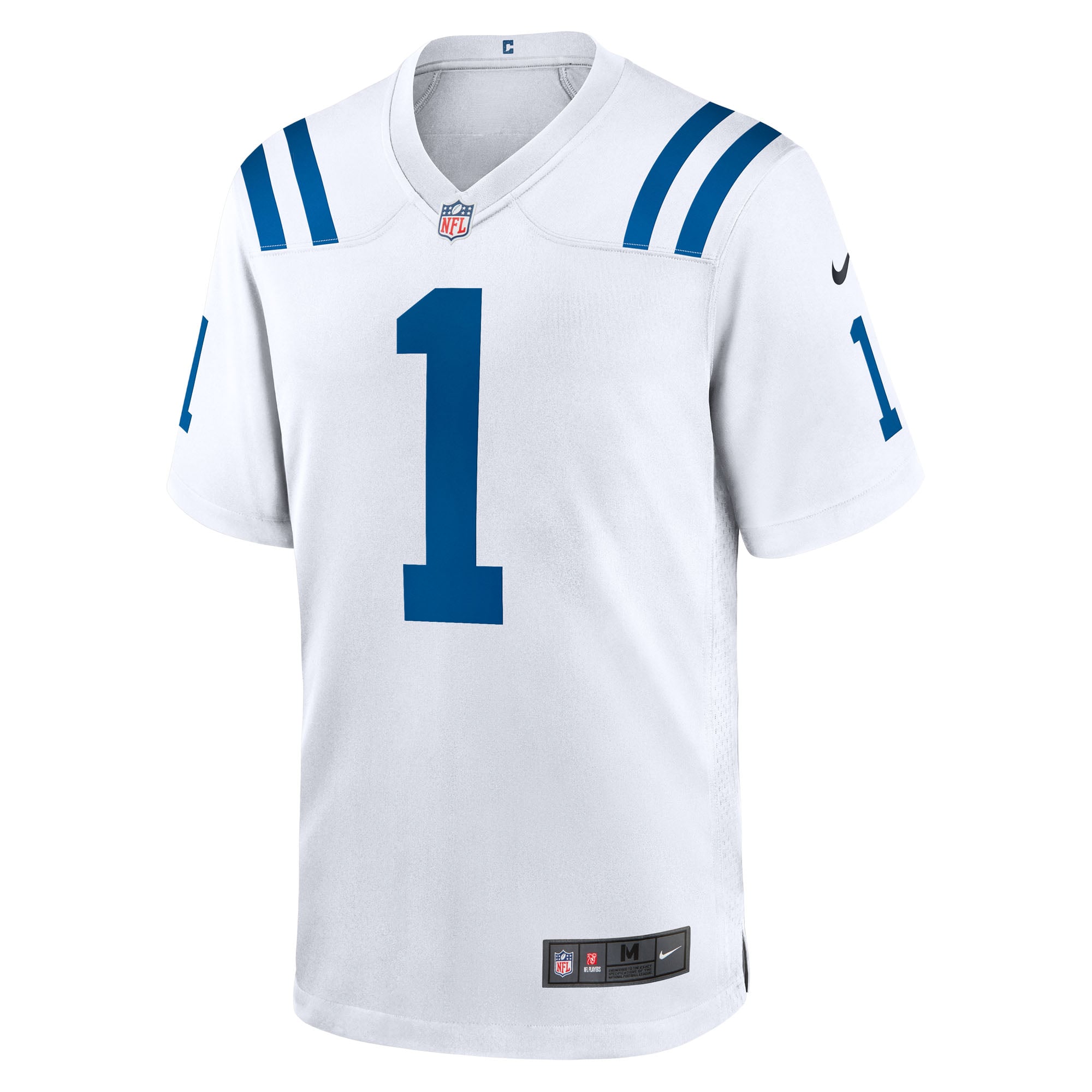 Ahmad Sauce Gardner Indianapolis Colts Alternate 2 Indiana Nights Game Jersey - Heather Royal - White - Image 3