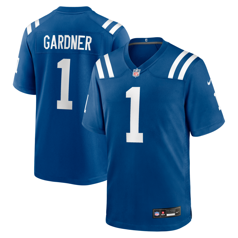 Ahmad Sauce Gardner Indianapolis Colts Game Jersey - White - Royal