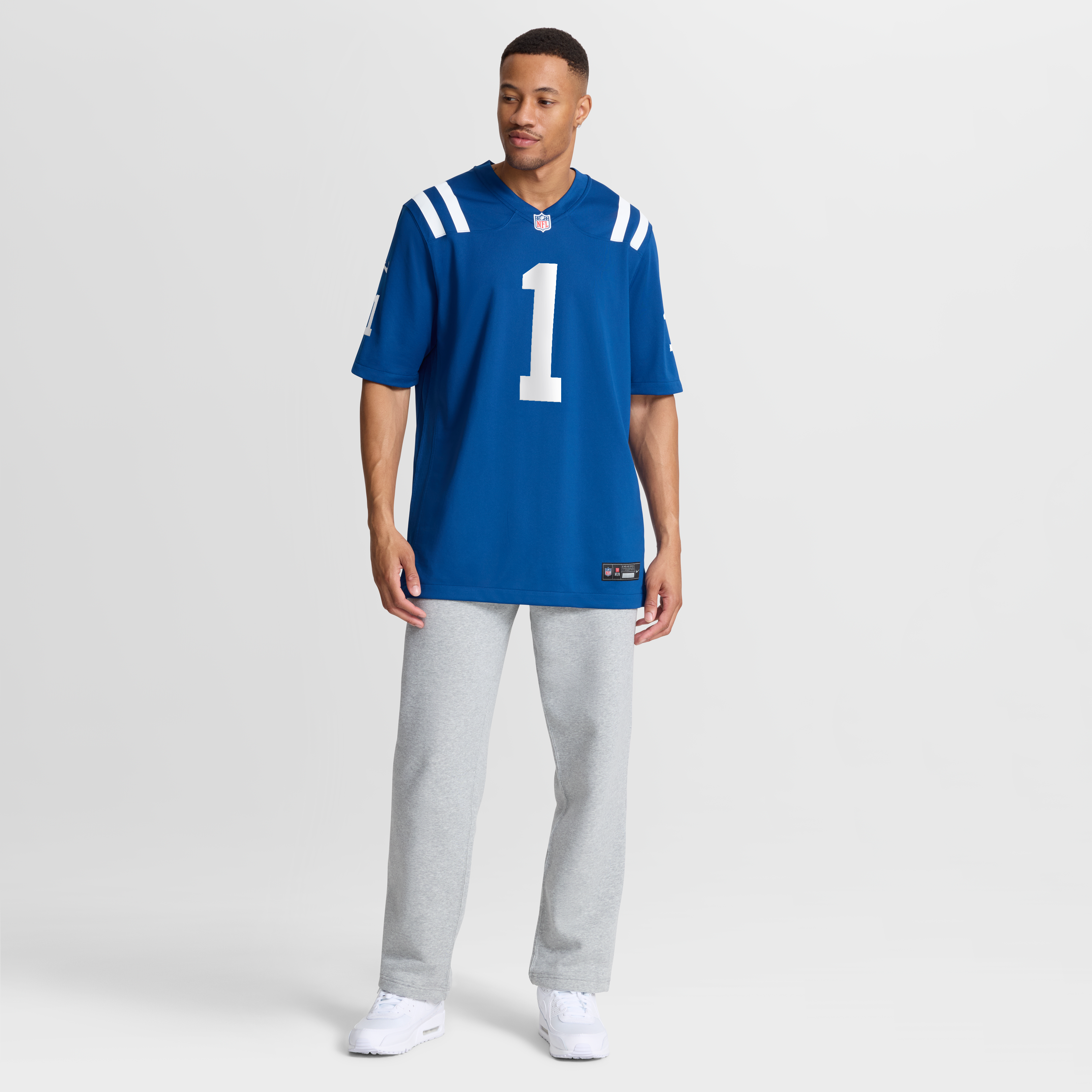 Ahmad Sauce Gardner Indianapolis Colts Team Game Jersey - Royal - Royal - Image 8
