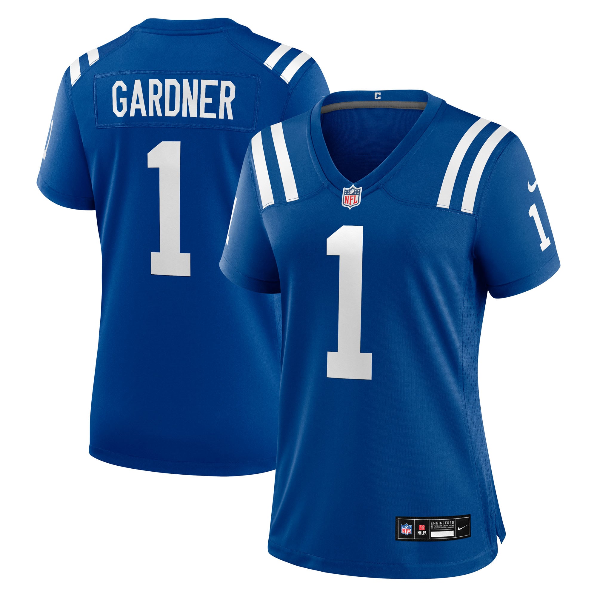 Ahmad Sauce Gardner Indianapolis Colts Women's Team Game Jersey - Royal - Image 2