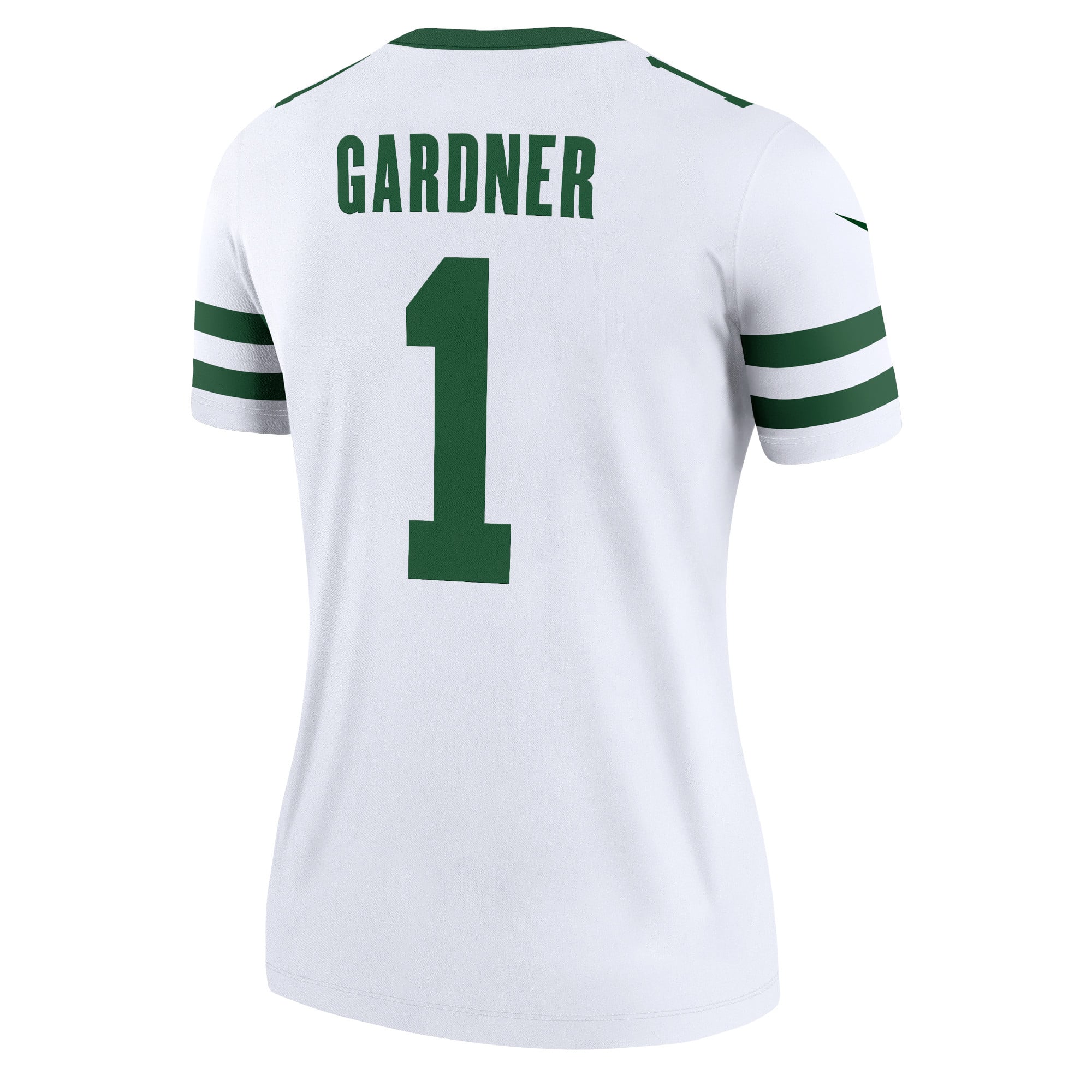 Ahmad Sauce Gardner New York Jets Women's Alternate Legend Player Performance Top - Legacy Black - White - Image 4
