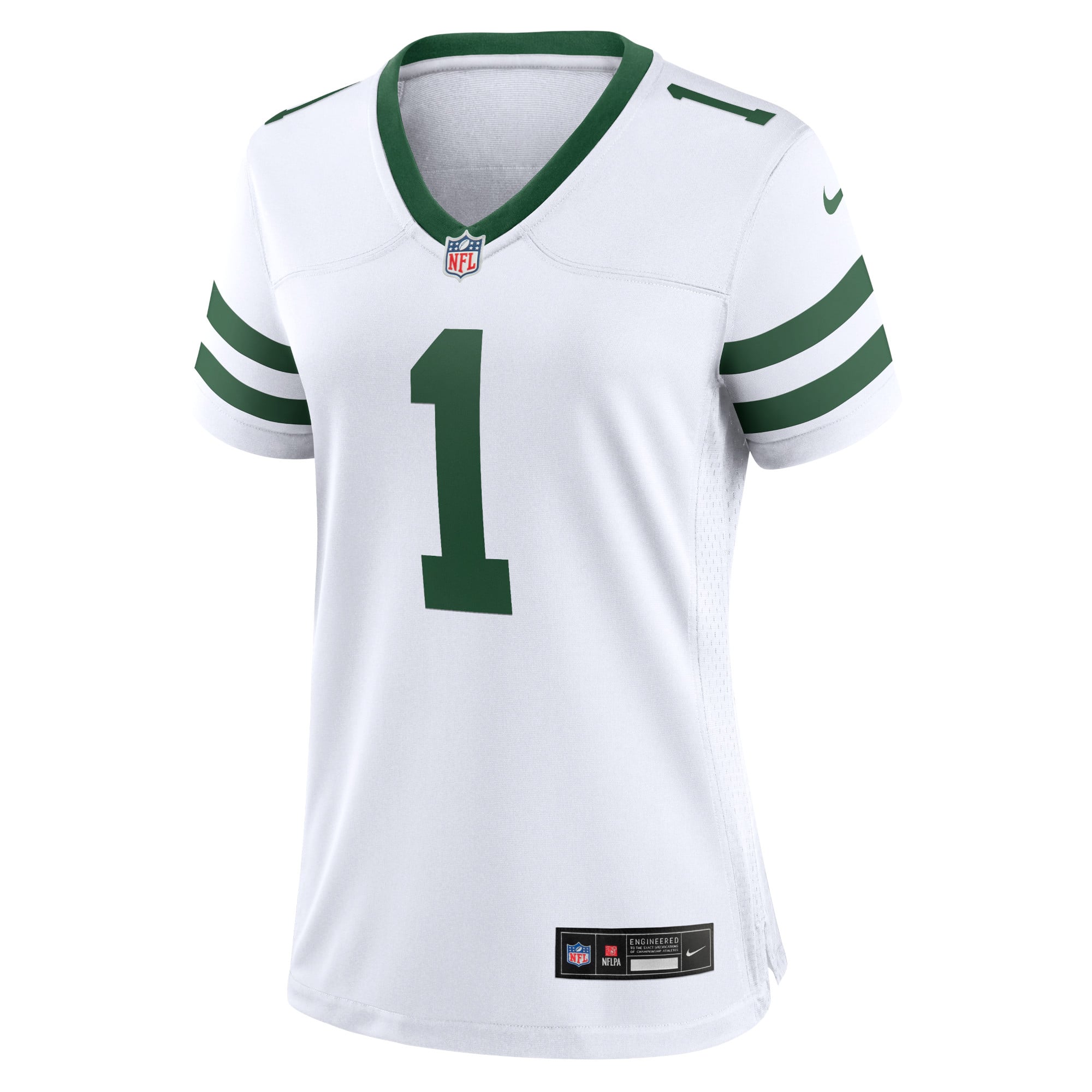 Ahmad Sauce Gardner New York Jets Women's Game Jersey - Legacy Green - White - Image 3