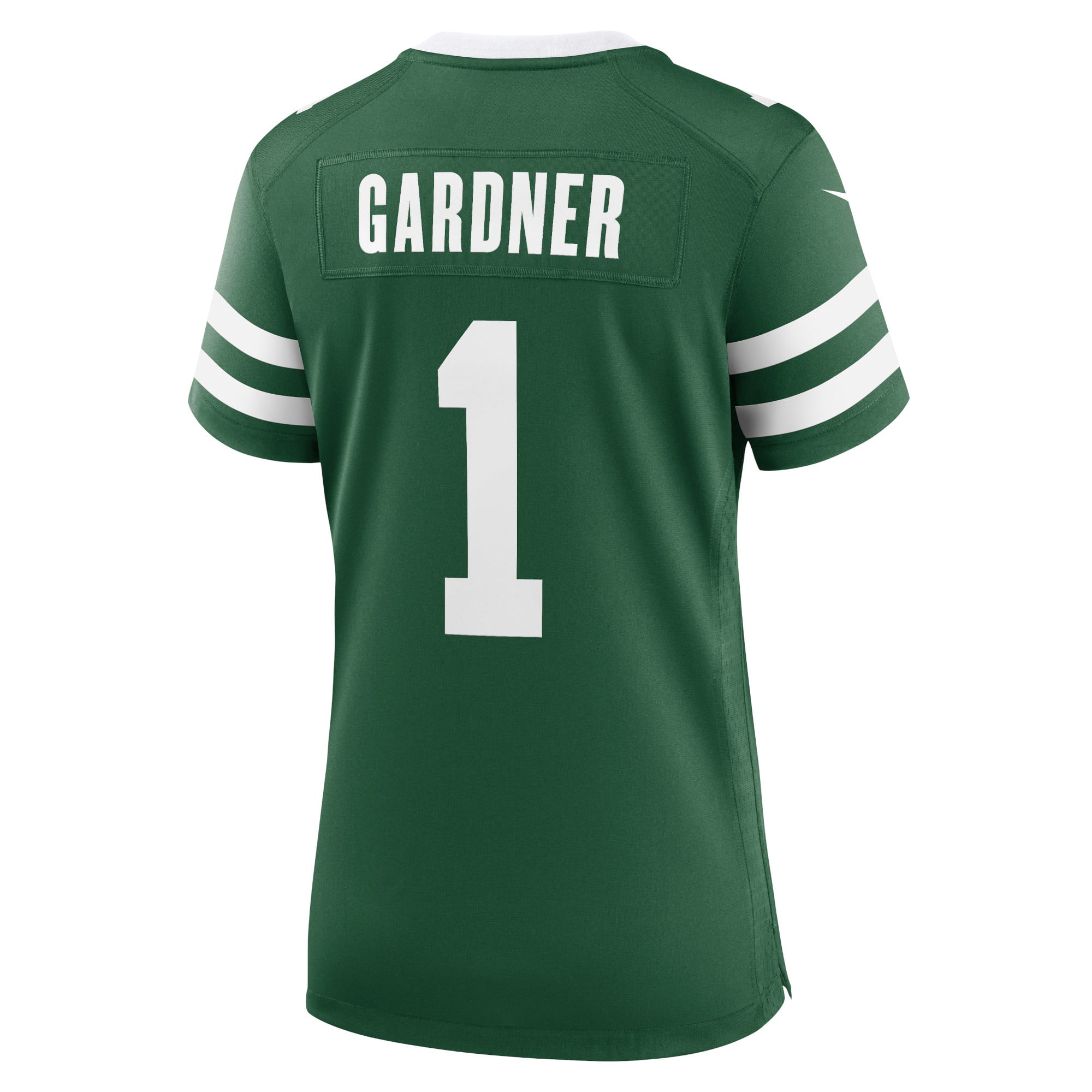 Ahmad Sauce Gardner New York Jets Women's Game Jersey - Legacy White - Green - Image 4