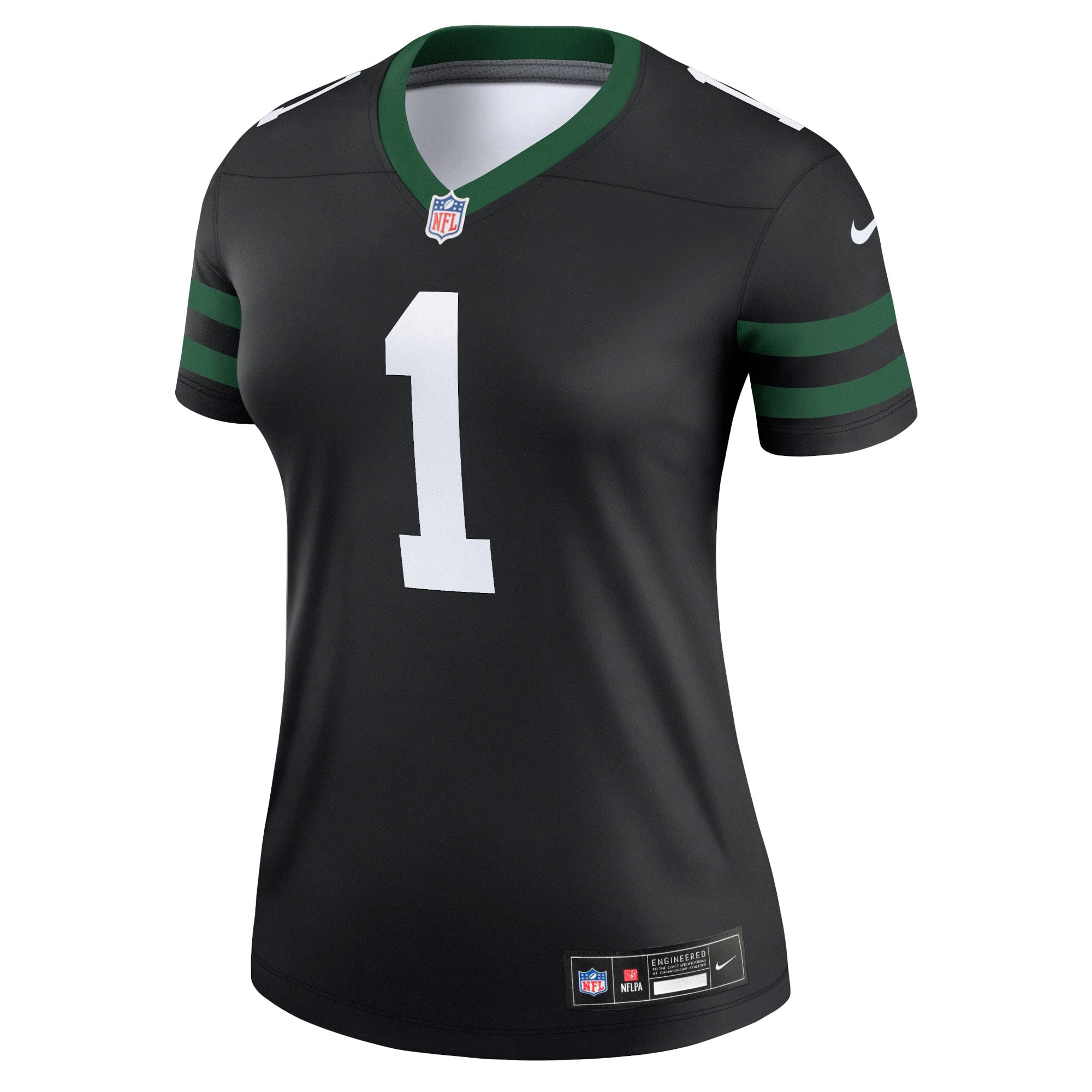Ahmad Sauce Gardner New York Jets Women's Legend Player Performance Top - Legacy White - Black - Image 3