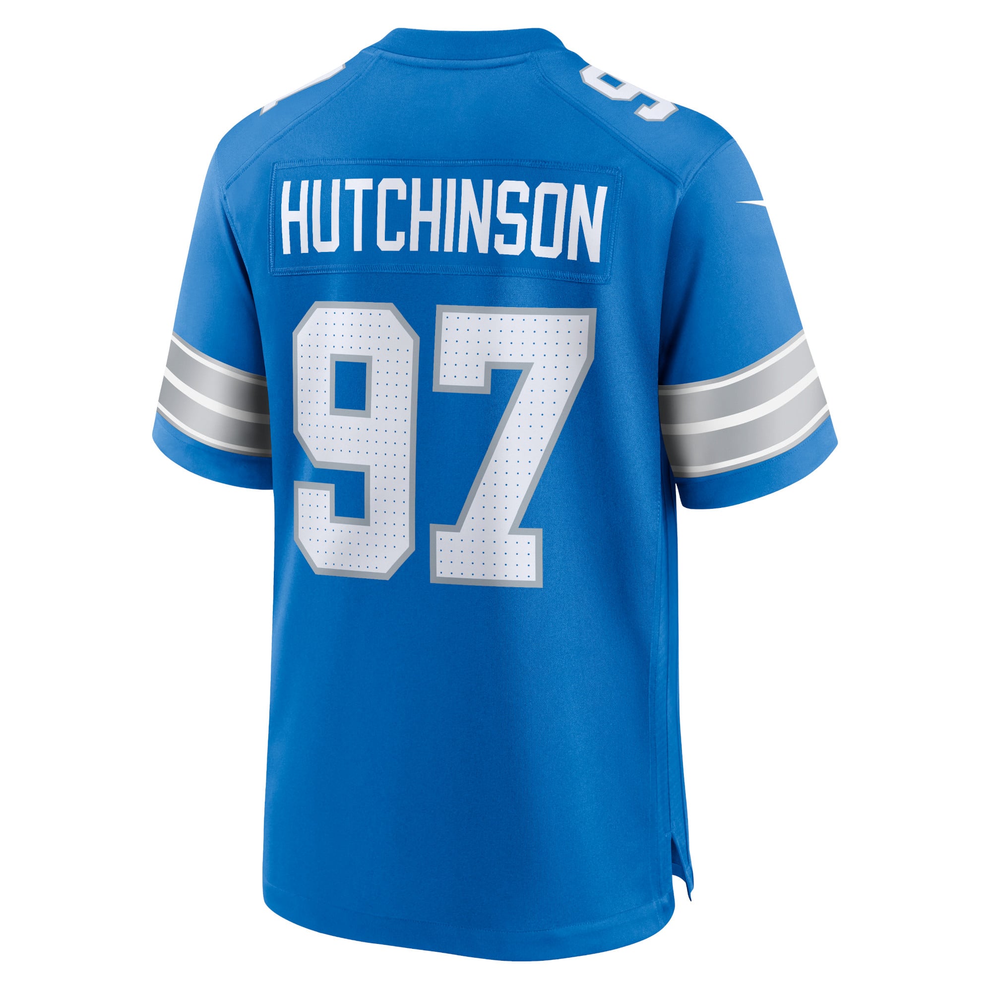 Aidan Hutchinson Detroit Lions 2nd Alternate Game Jersey - Blue - Image 4