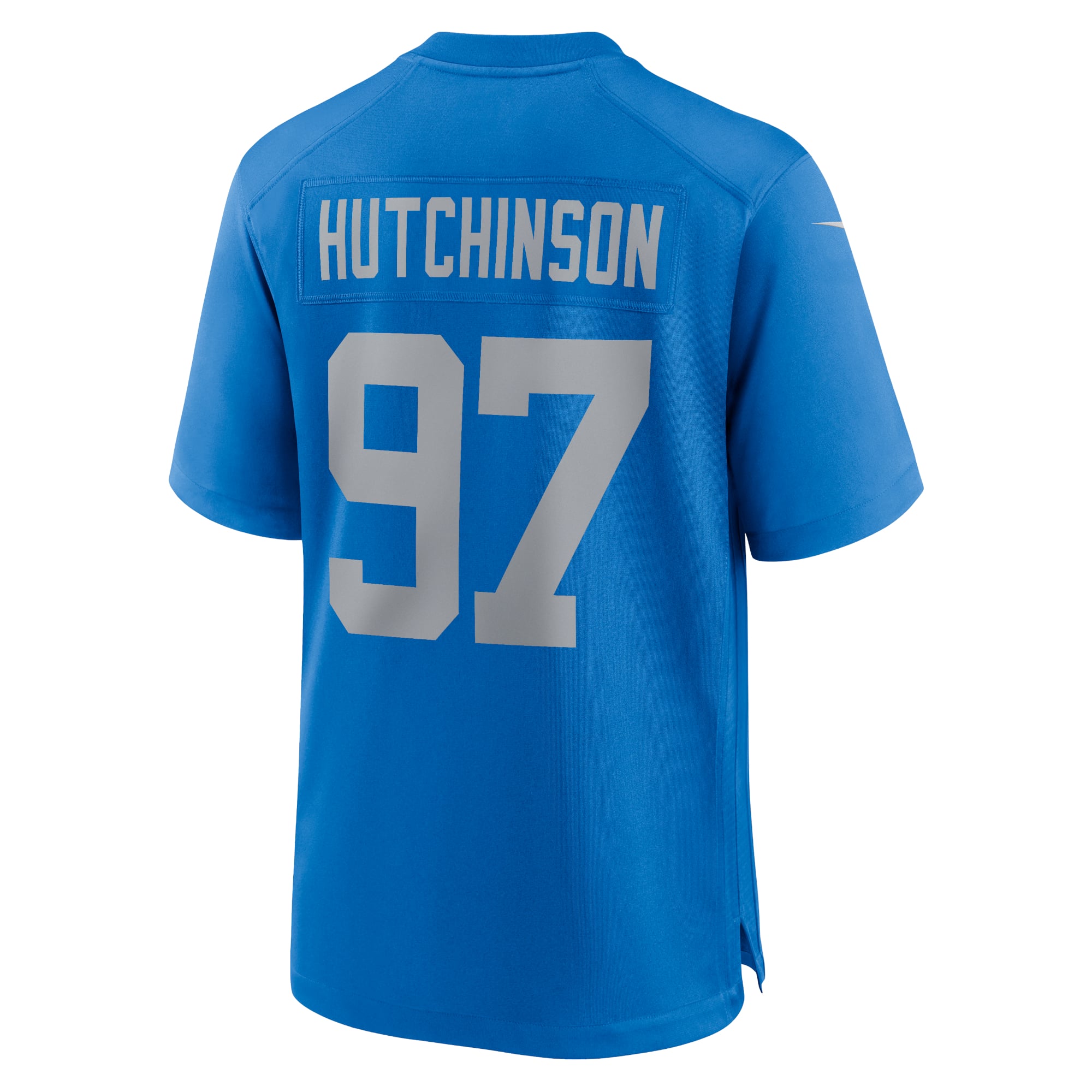 Aidan Hutchinson Detroit Lions Alternate Game Jersey - Blue - Image 4