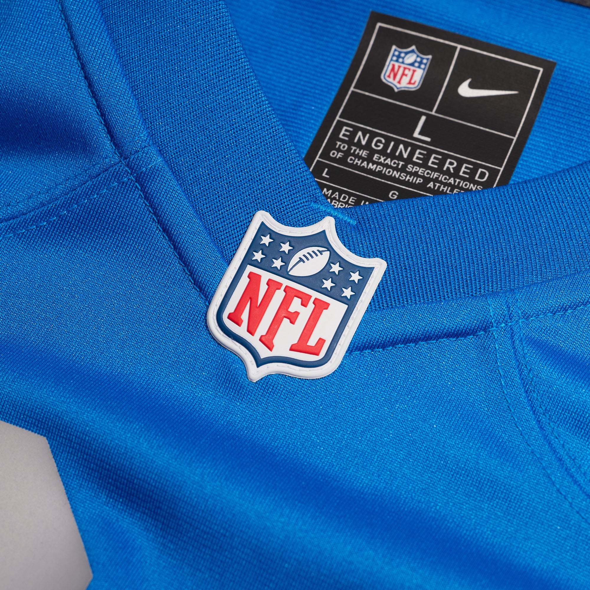Aidan Hutchinson Detroit Lions Alternate Game Jersey - Blue - Image 5
