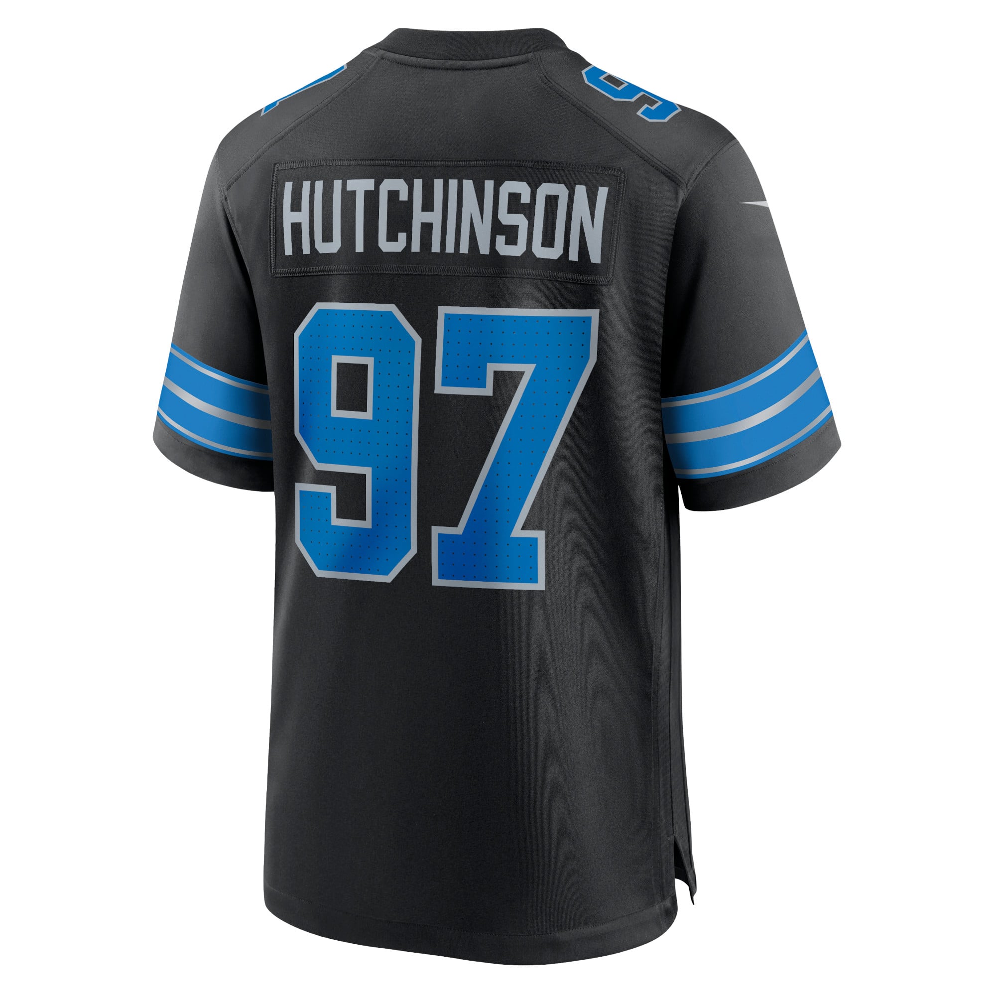 Aidan Hutchinson Detroit Lions Game Jersey - Black - Image 4
