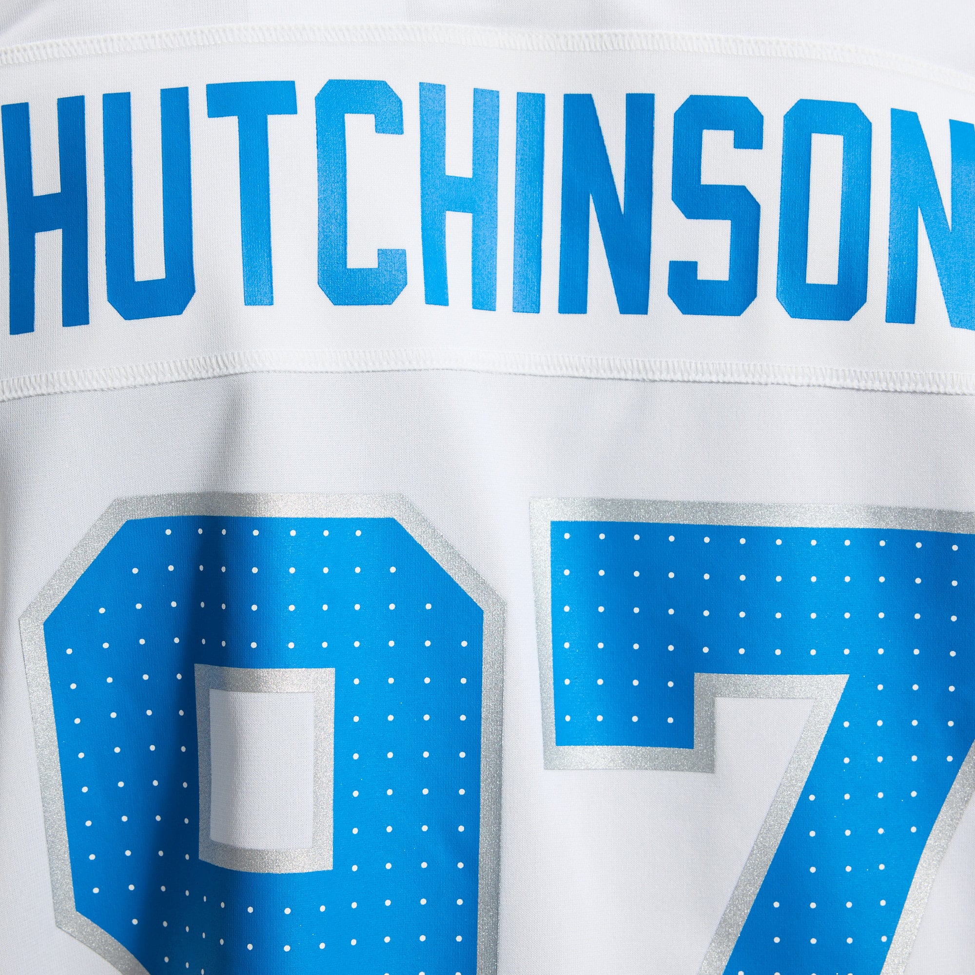 Aidan Hutchinson Detroit Lions Game Jersey - White - Image 13