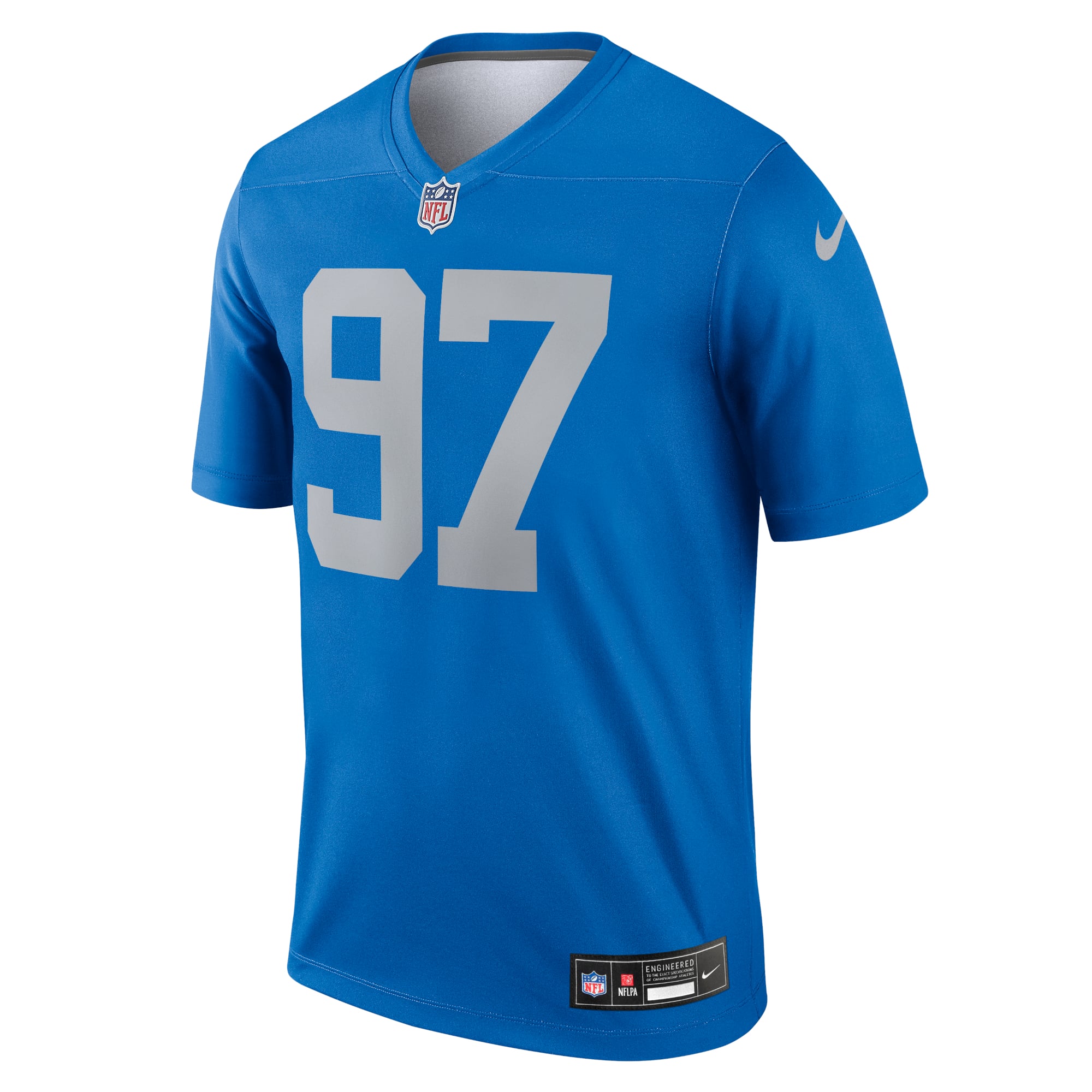 Aidan Hutchinson Detroit Lions Legend Player Performance Top - Blue - Image 3