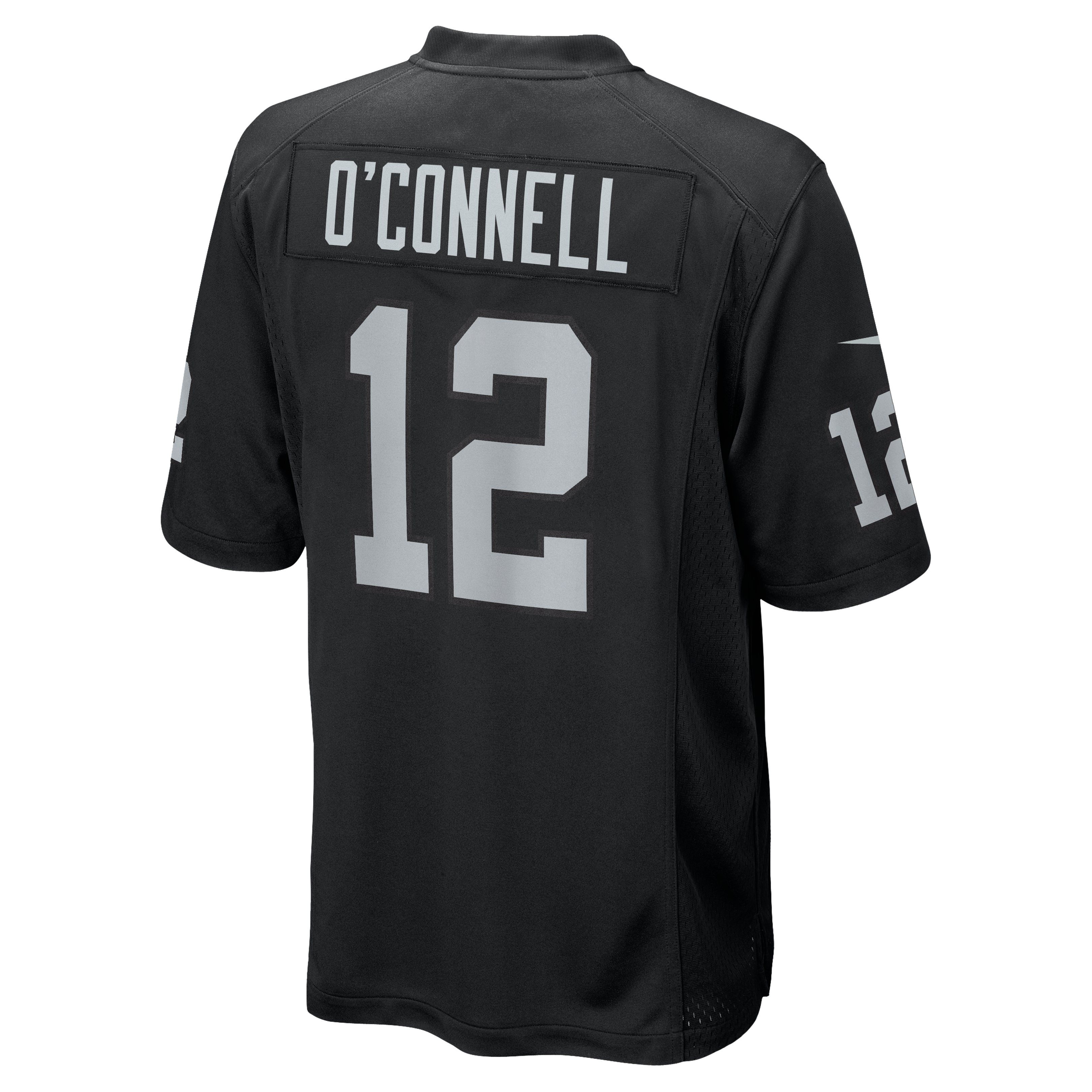 Aidan O'Connell Las Vegas Raiders Team Game Jersey - Black - Image 4