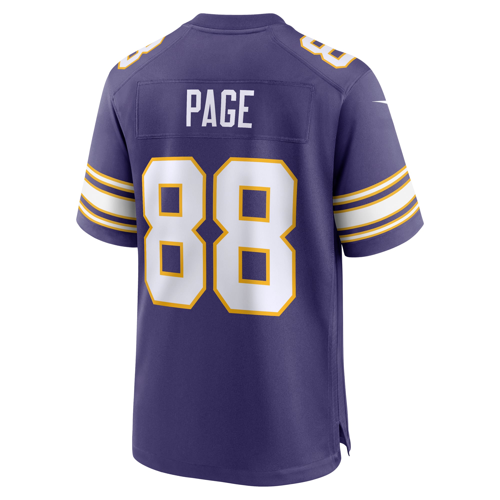 Alan Page Minnesota Vikings Retired Player Alternate Game Jersey - Purple - Image 4