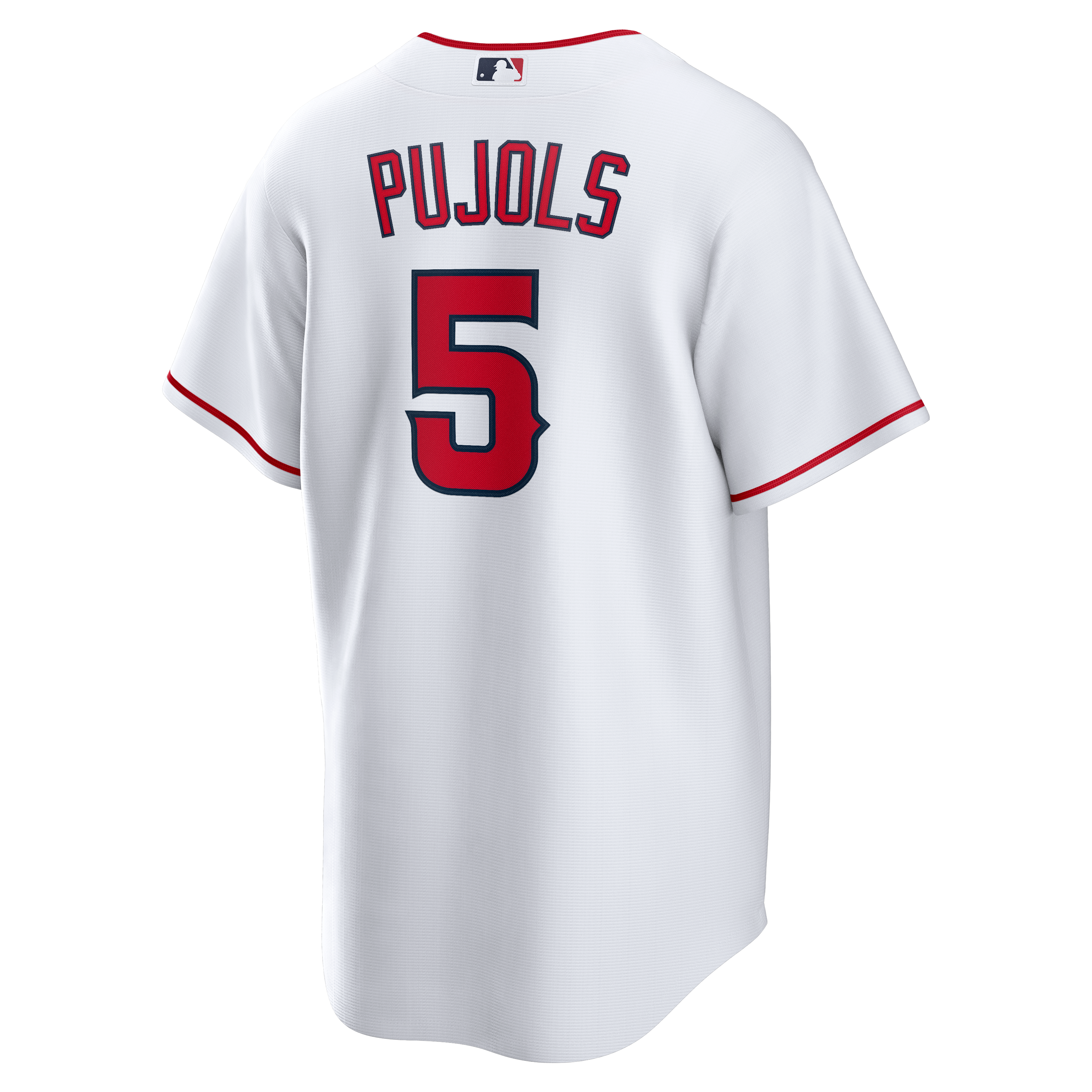 Albert Pujols Los Angeles Angels Home Retired Player Jersey - White - Image 4