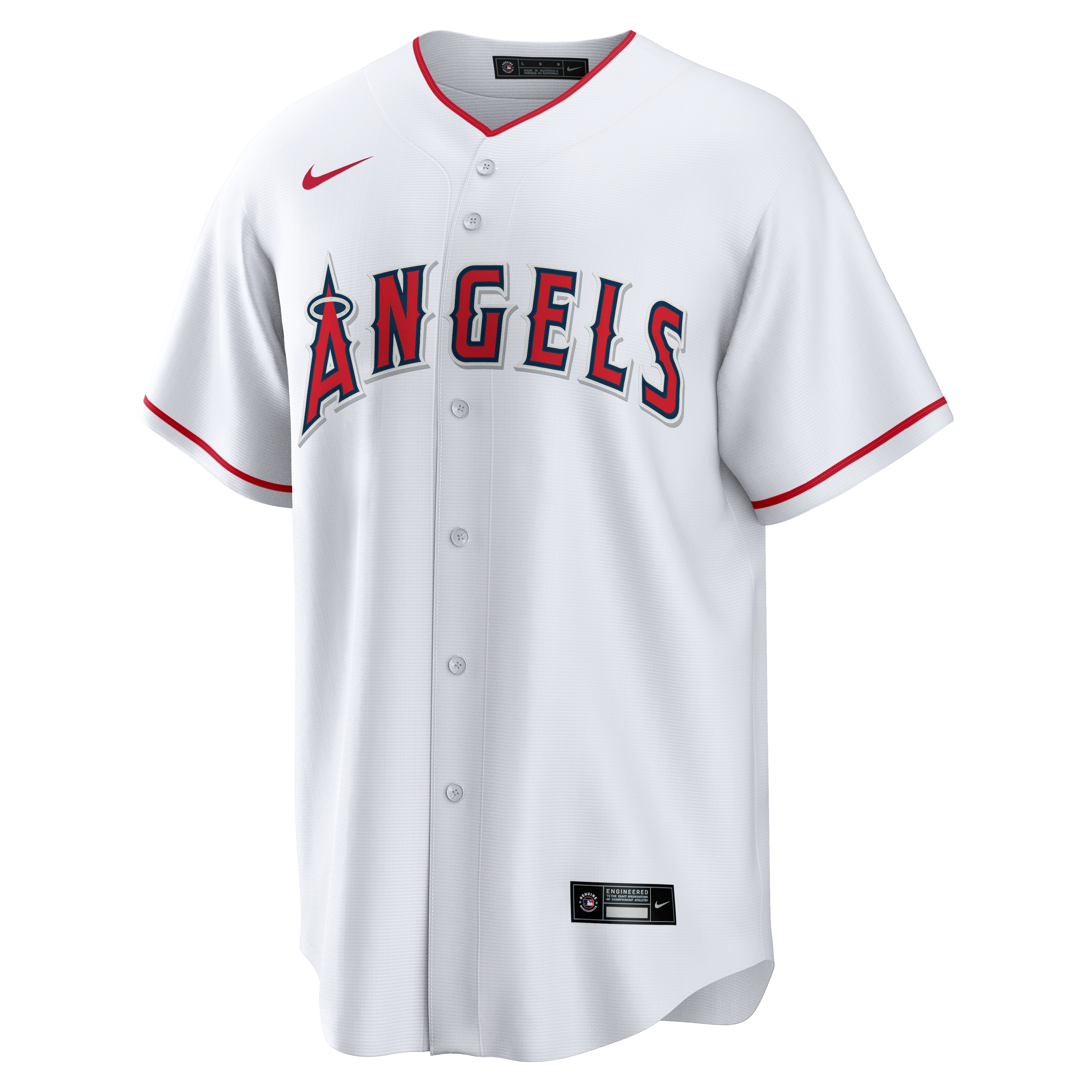 Albert Pujols Los Angeles Angels Home Retired Player Jersey - White - Image 3