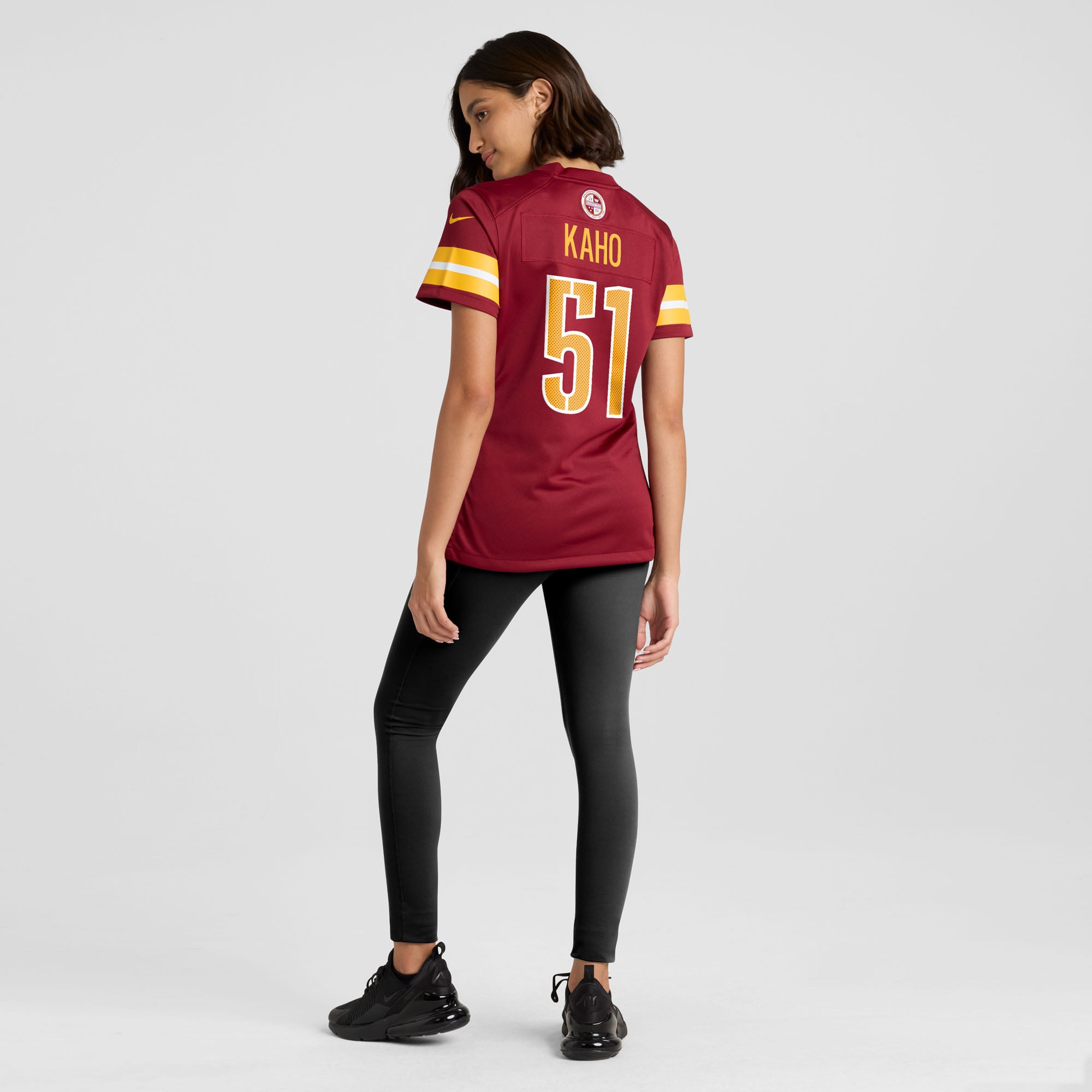 Ale Kaho Washington Commanders Women's Team Game Jersey - Burgundy - Image 6