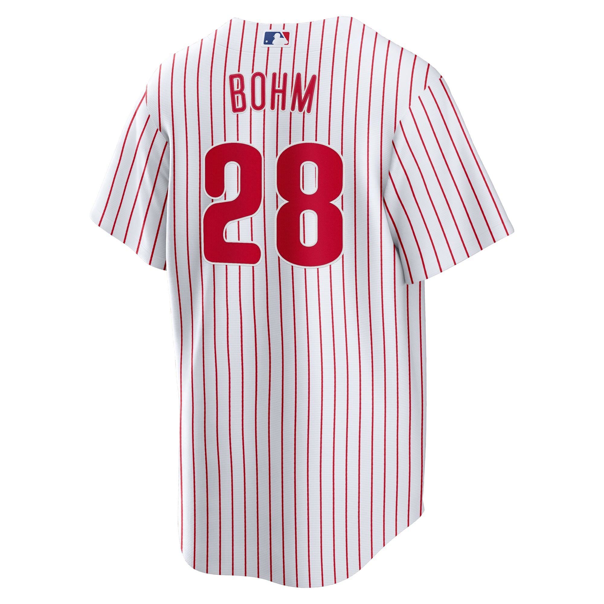 Alec Bohm Philadelphia Phillies Home Jersey - White - Image 4