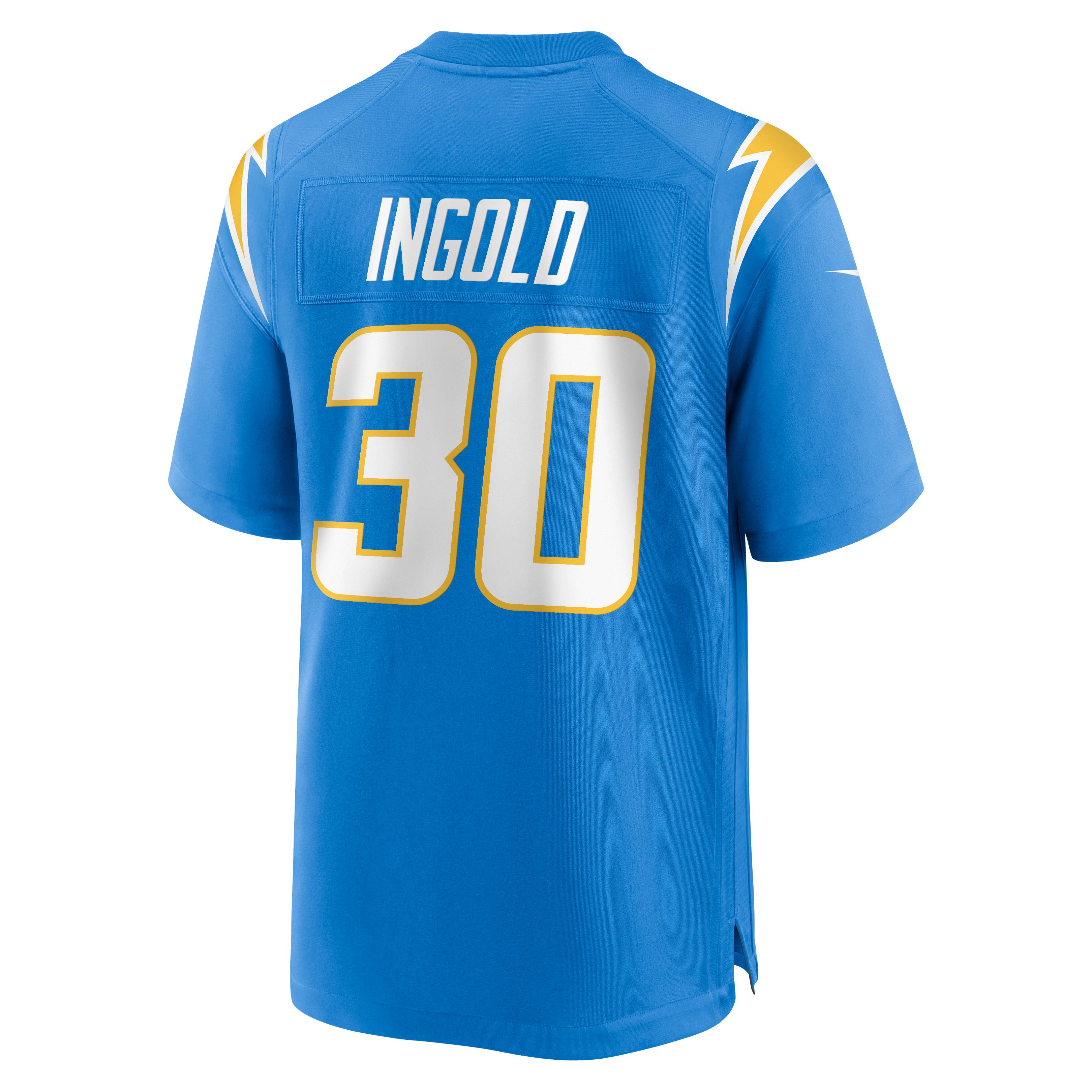Alec Ingold Los Angeles Chargers Team Game Jersey - Powder Blue - Image 6