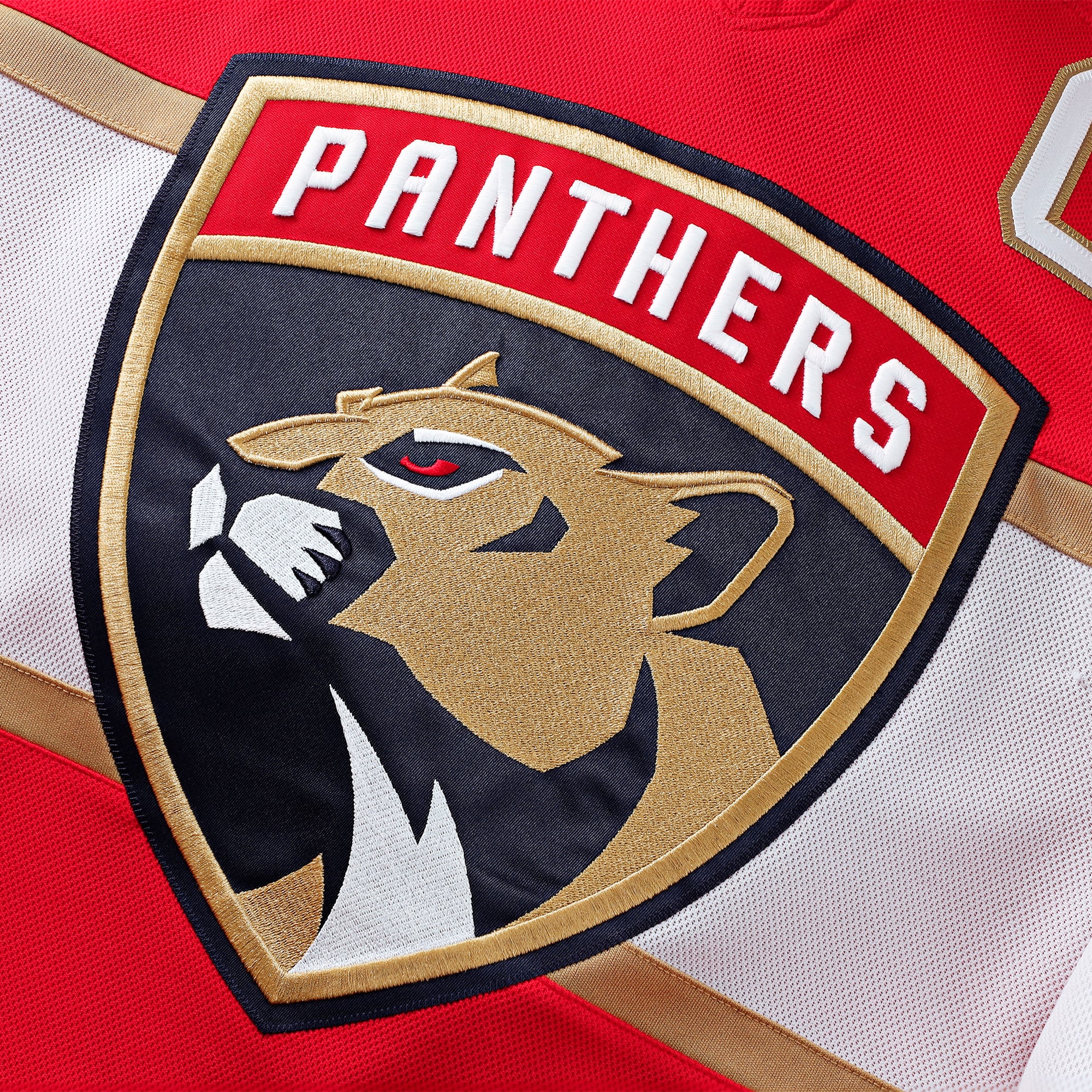 Aleksander Barkov Florida Panthers Home Premium Jersey - Red - Image 5