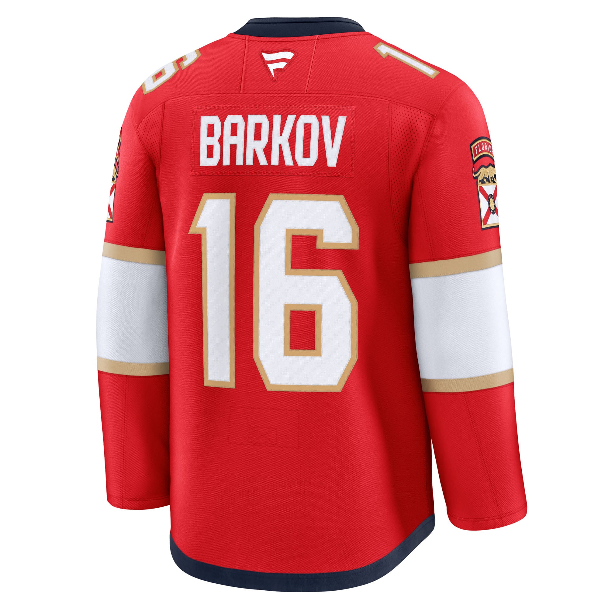 Aleksander Barkov Florida Panthers Home Premium Jersey - Red - Image 4