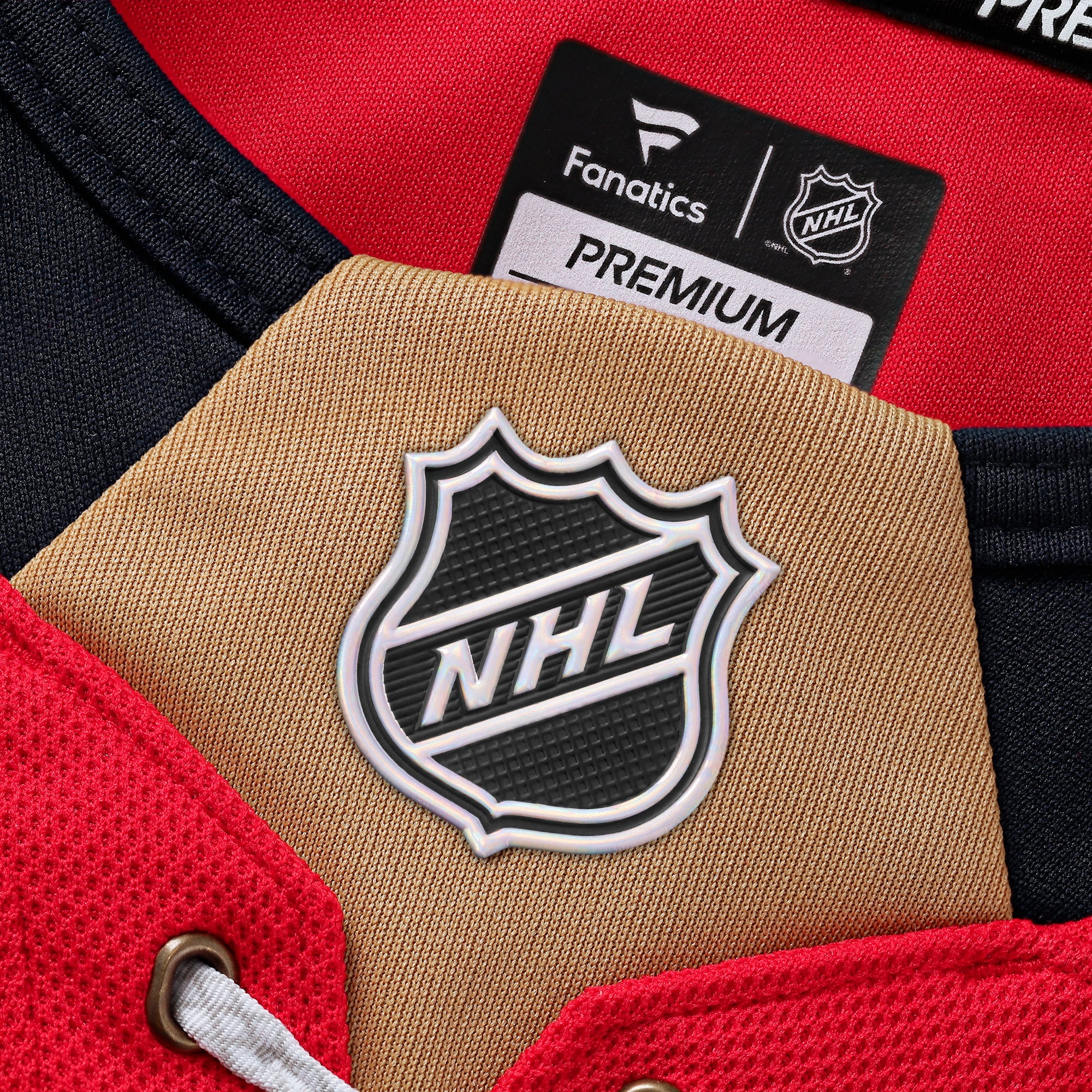 Aleksander Barkov Florida Panthers Home Premium Jersey - Red - Image 6