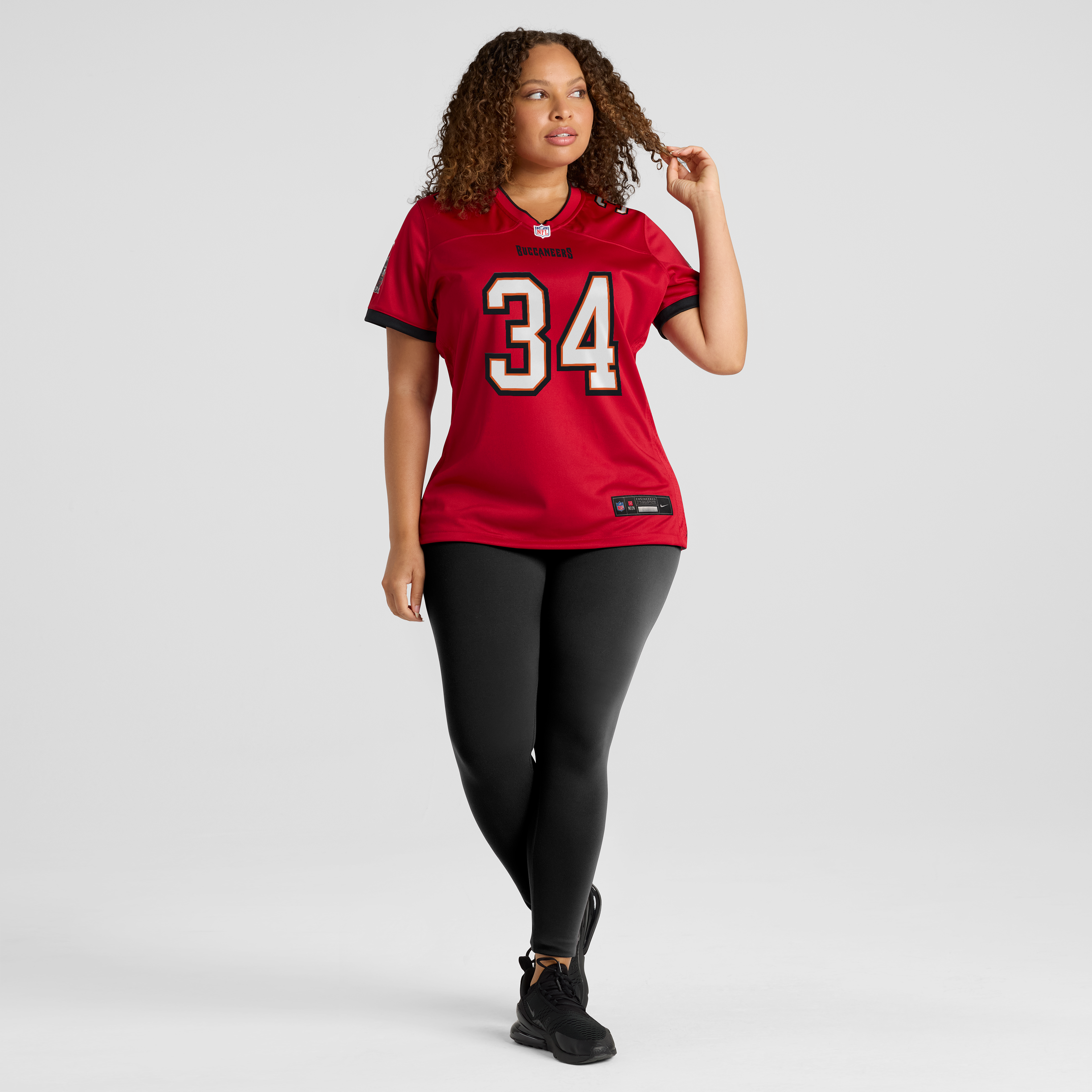Alex Anzalone Tampa Bay Buccaneers Women's Team Game Jersey - Red - Image 5