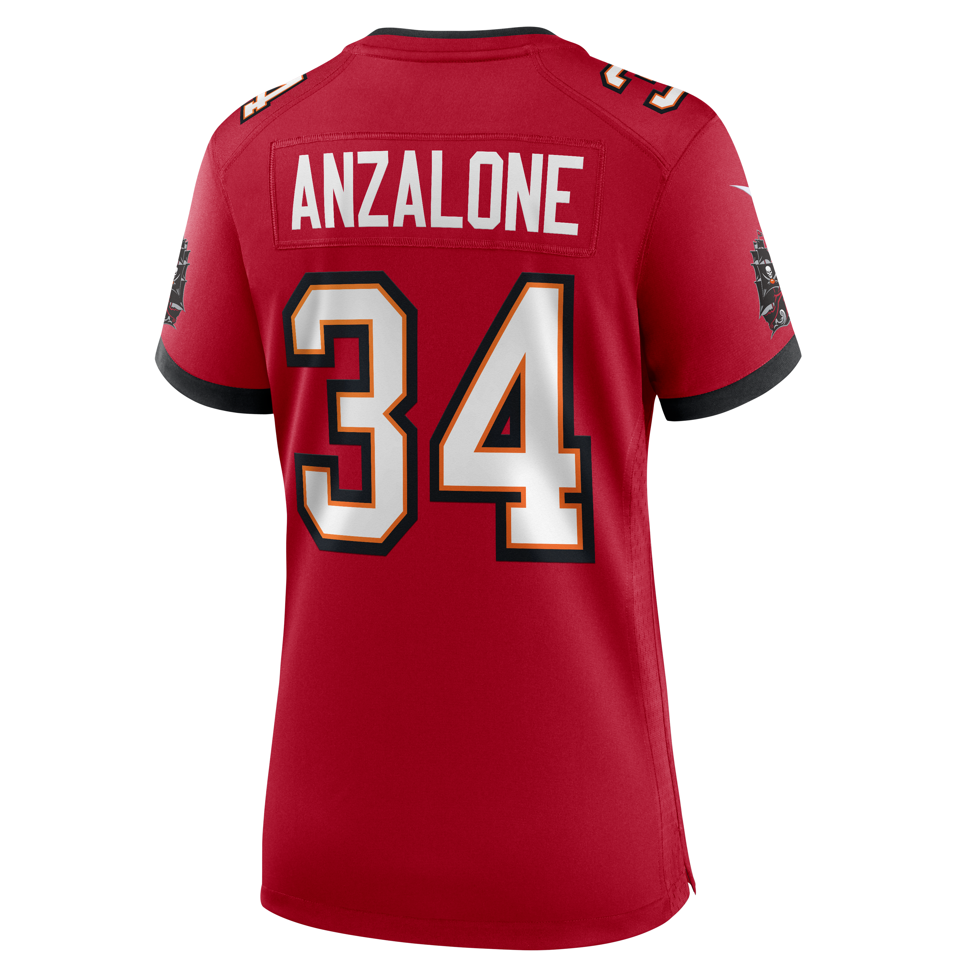 Alex Anzalone Tampa Bay Buccaneers Women's Team Game Jersey - Red - Image 8