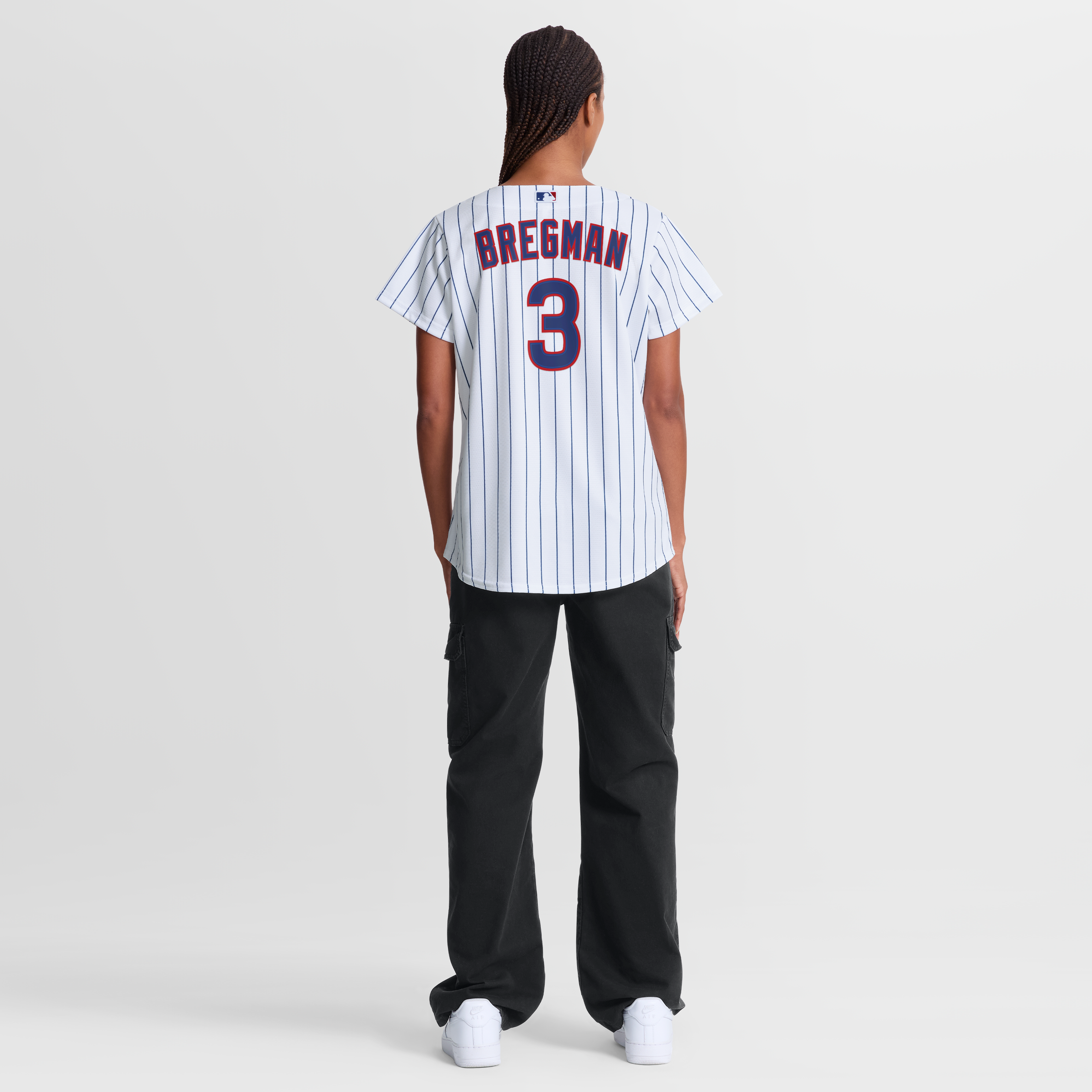Alex Bregman Chicago Cubs Women's Home Jersey - White - Image 6