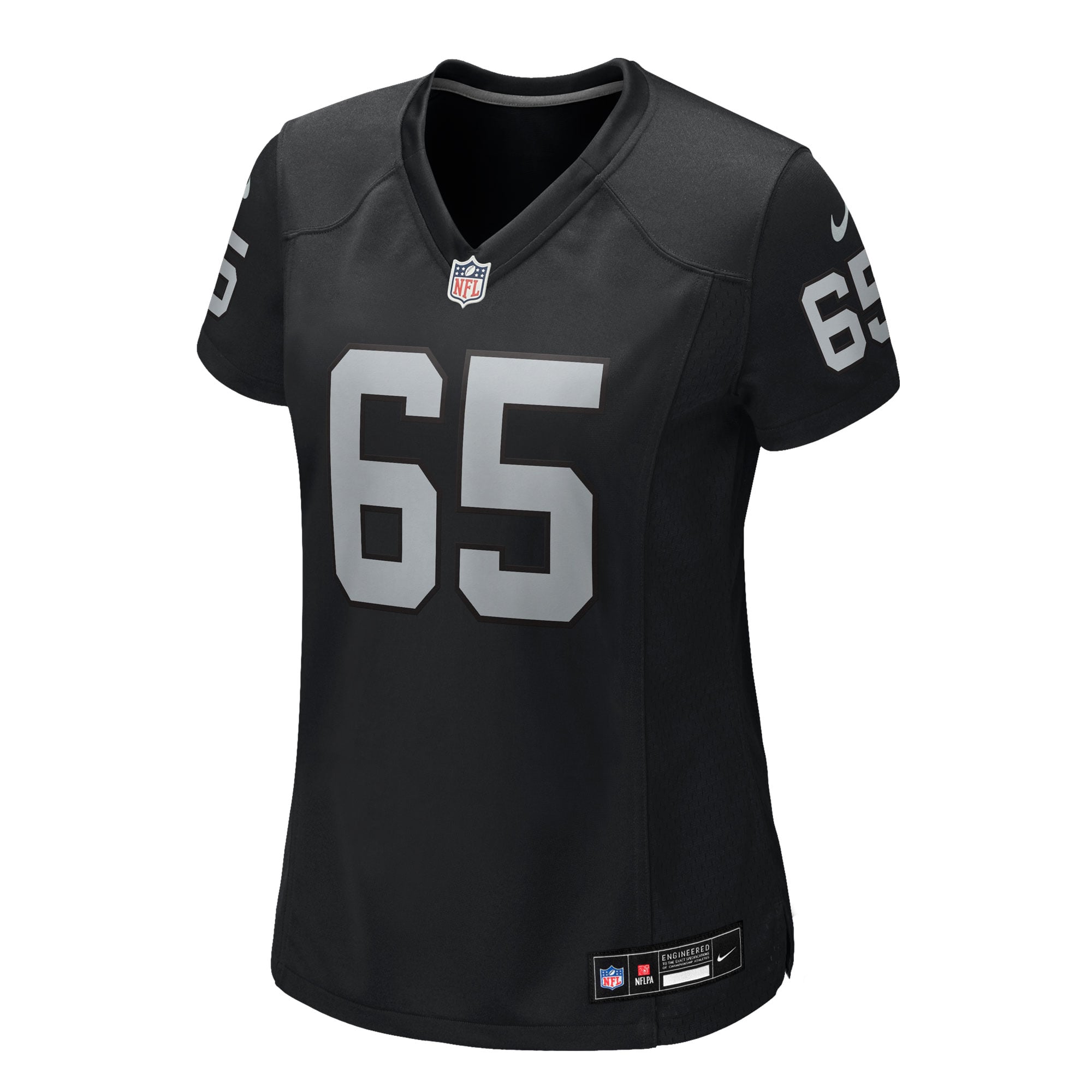 Alex Cappa Las Vegas Raiders Women's Team Game Jersey - Black - Image 3