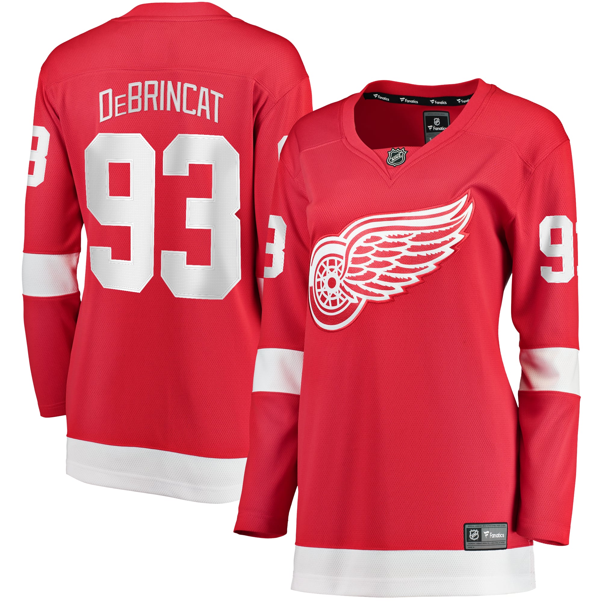Alex DeBrincat Detroit Red Wings Women's Home Breakaway Jersey - Red - Image 2