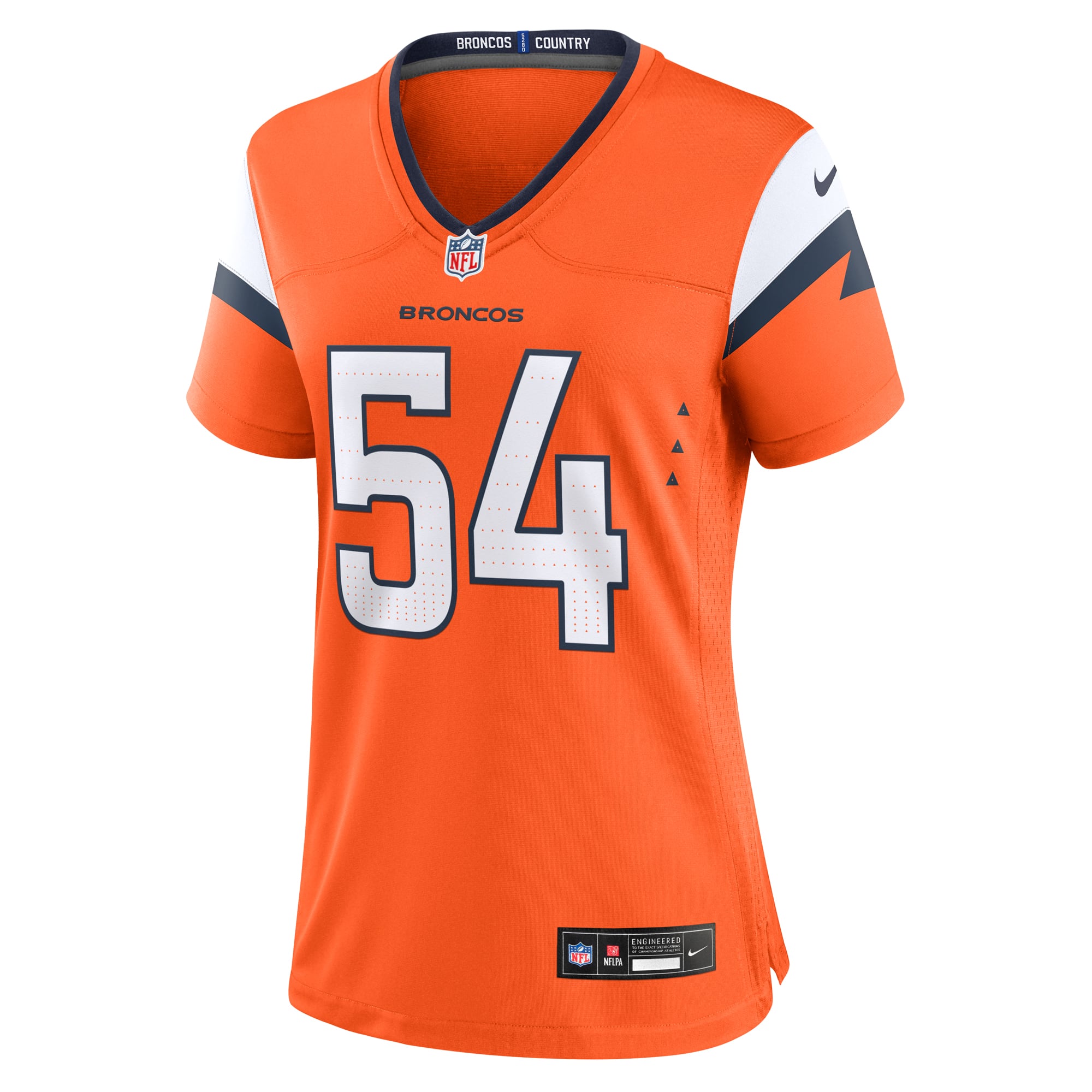 Alex Forsyth Denver Broncos Women's Team Game Jersey - Orange - Image 3