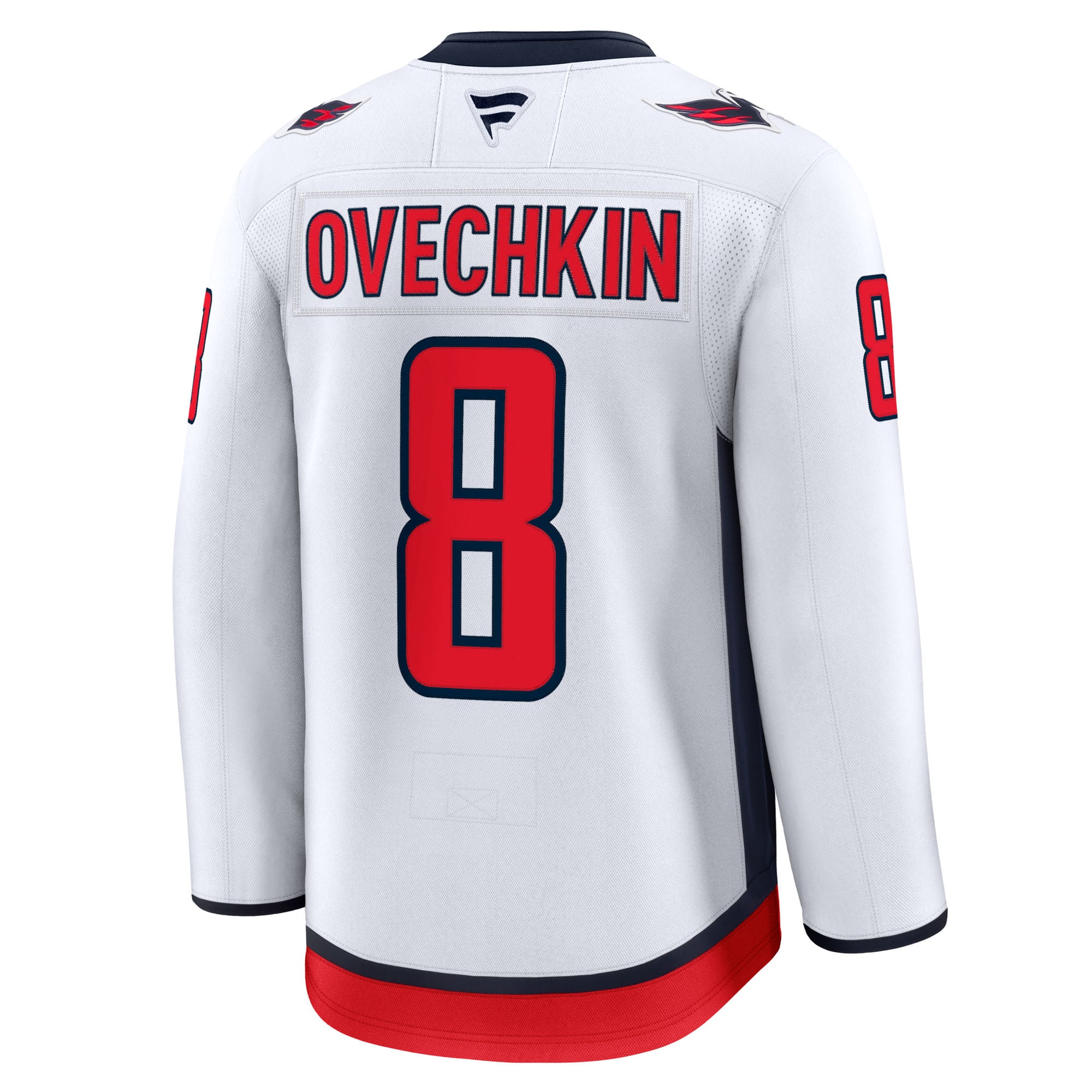 Alexander Ovechkin Washington Capitals Away Premium Jersey - White - Image 4