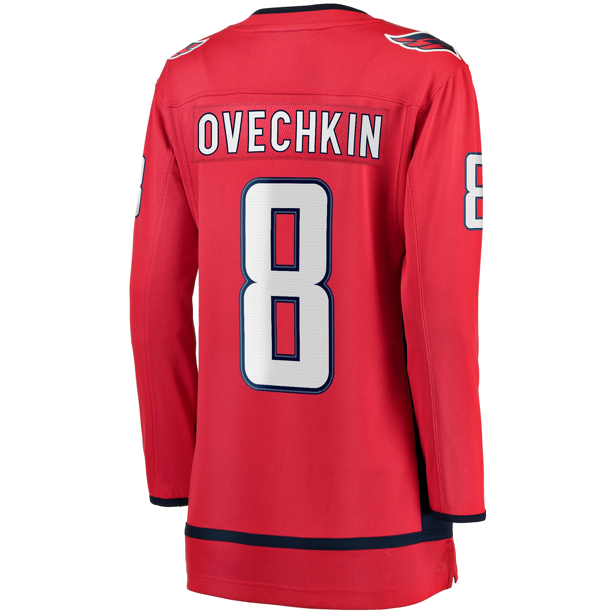 Alexander Ovechkin Washington Capitals Women's Captain Patch Home Breakaway Player Jersey - Red - Image 4