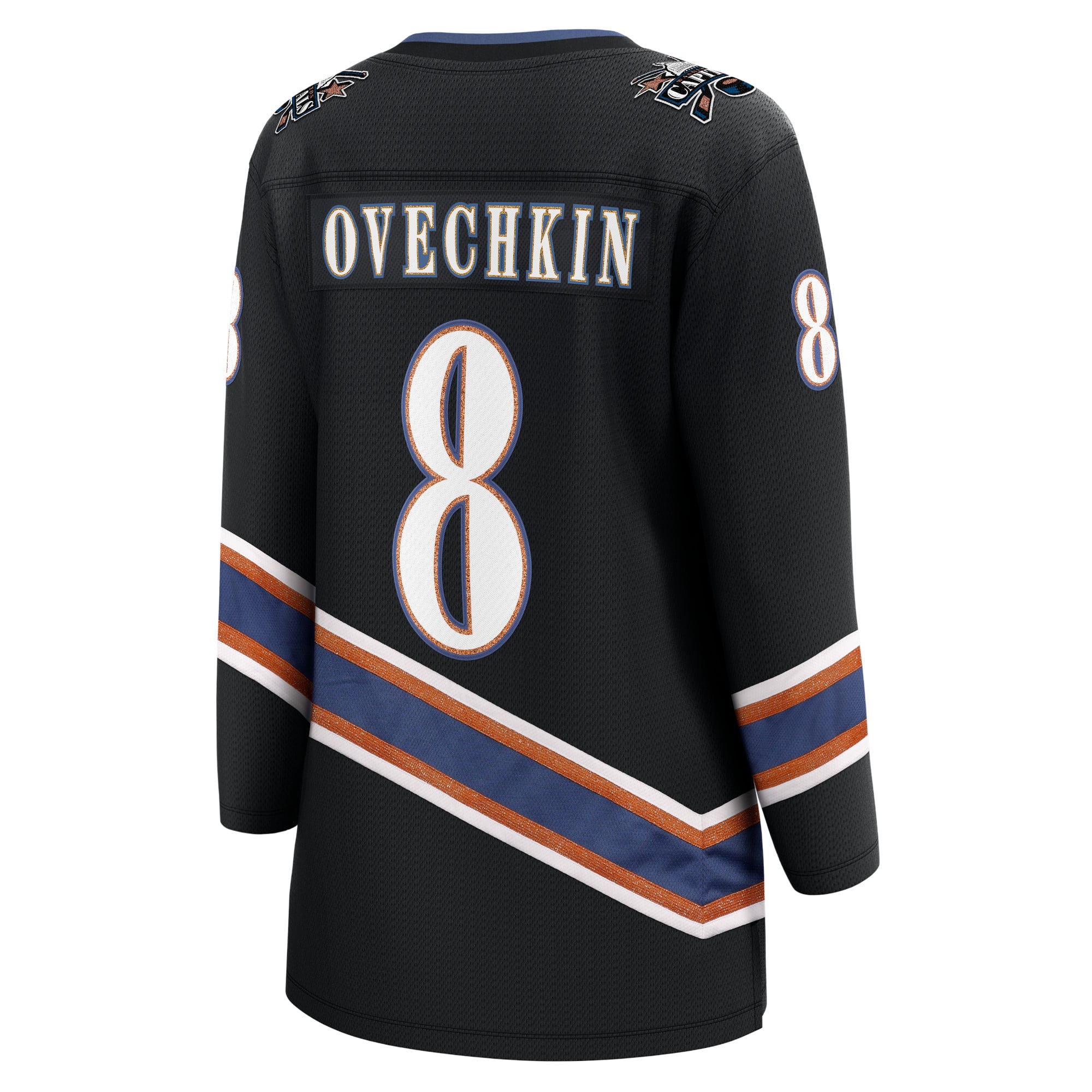Alexander Ovechkin Washington Capitals Women's Special Edition 2.0 Breakaway Player Jersey - Black - Image 4