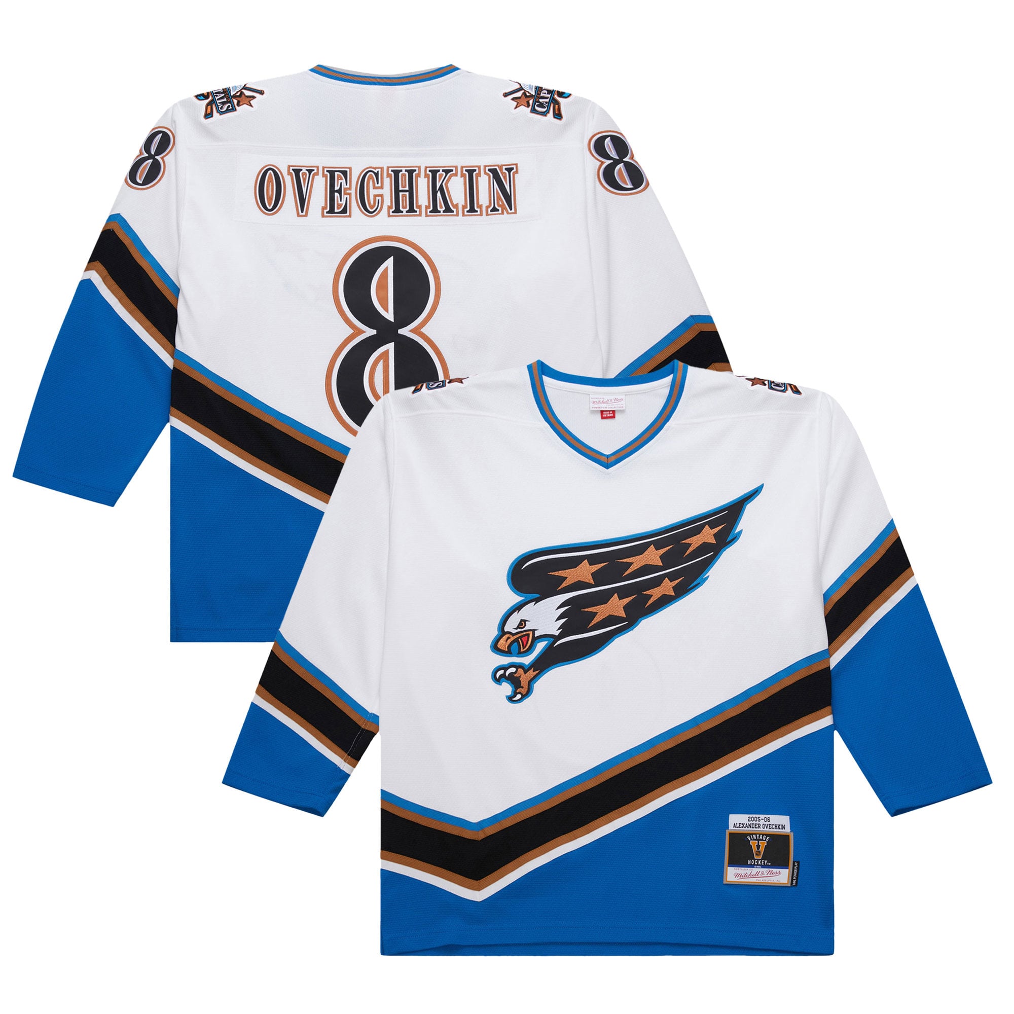 Alexander Ovechkin Washington Capitals 2005/06 Power Play Jersey - White - Image 2