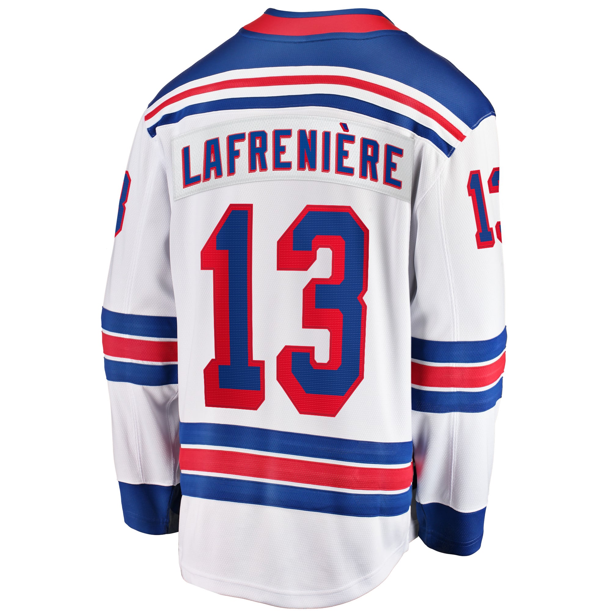 Alexis Lafreniere New York Rangers Breakaway Jersey - White - Image 4