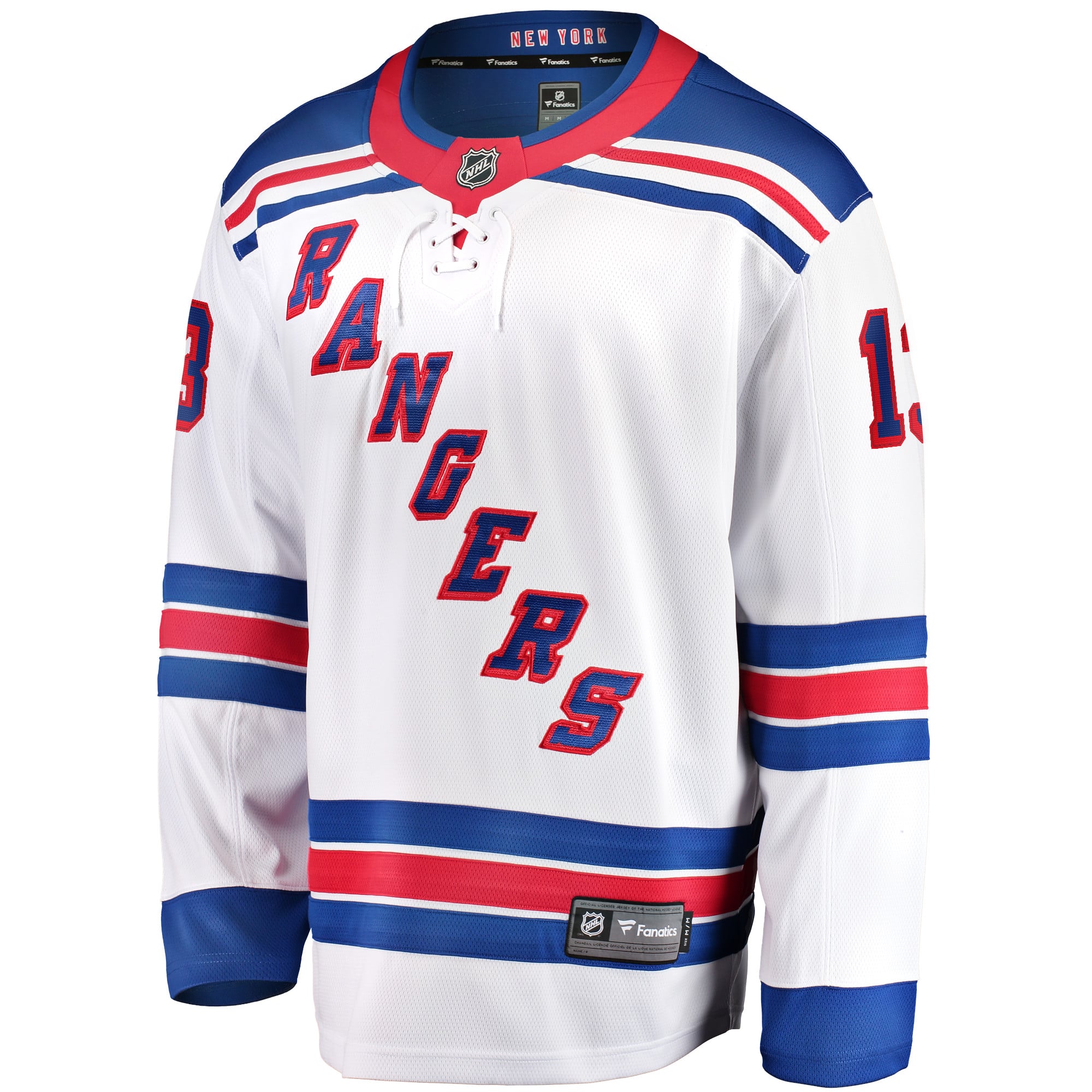 Alexis Lafreniere New York Rangers Breakaway Jersey - White - Image 3