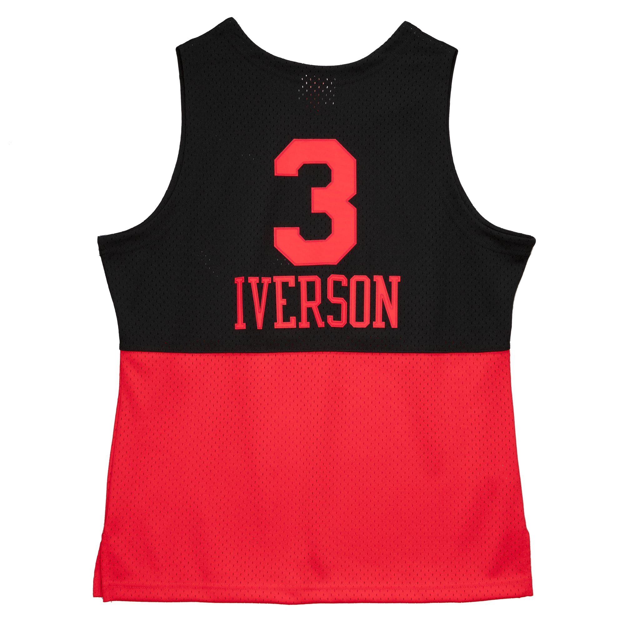 Allen Iverson Philadelphia 76ers 2003/04 Hardwood Classics Reload 2.0 Swingman Jersey - Black - Image 4
