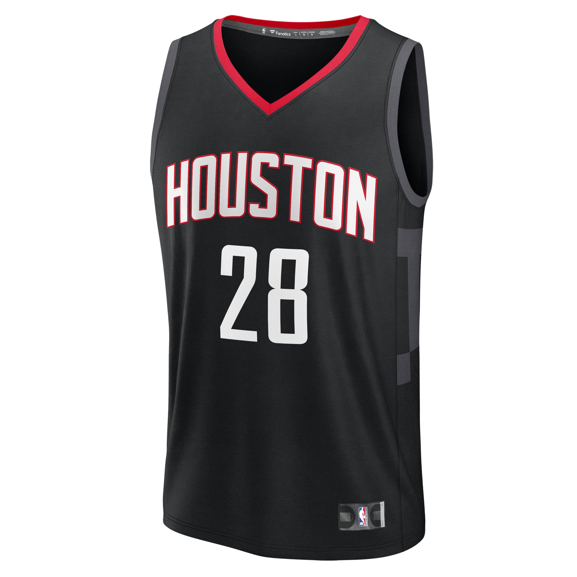 Alperen Sengun Houston Rockets Fast Break Player Jersey - Statement Edition - Black - Image 3