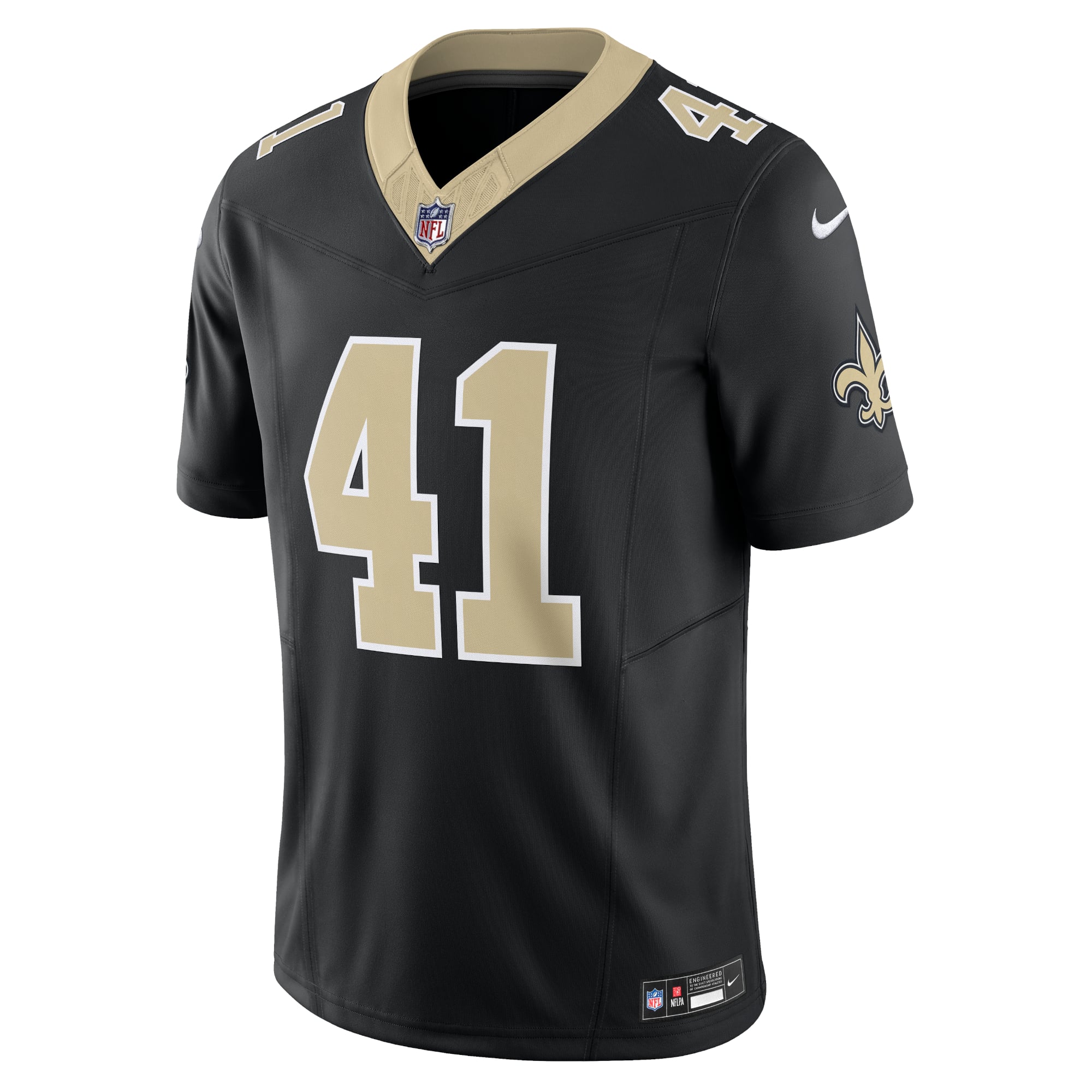 Alvin Kamara New Orleans Saints Vapor F.U.S.E. Limited Jersey - Black - Image 3