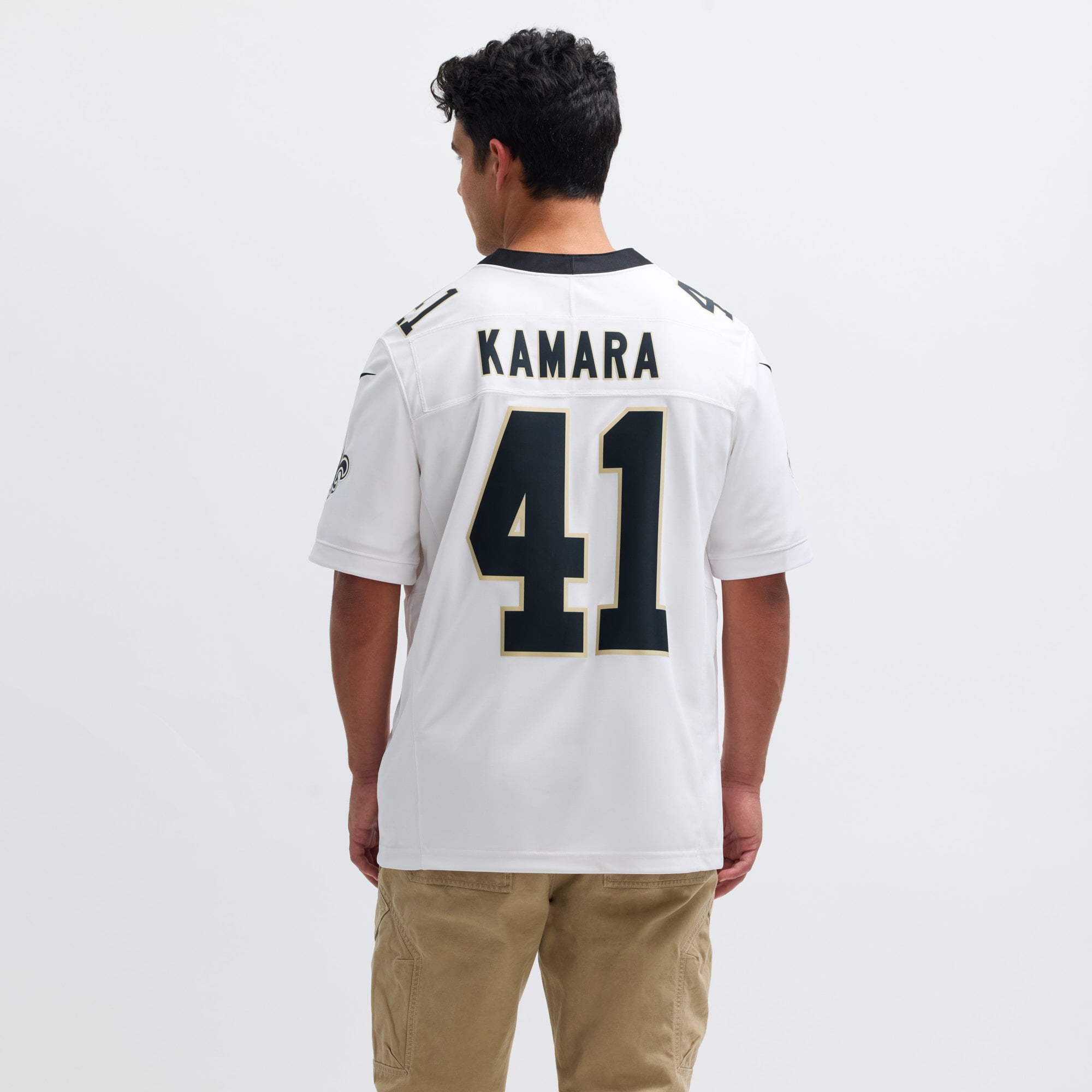 Alvin Kamara New Orleans Saints Vapor F.U.S.E. Limited Jersey - White - Image 6