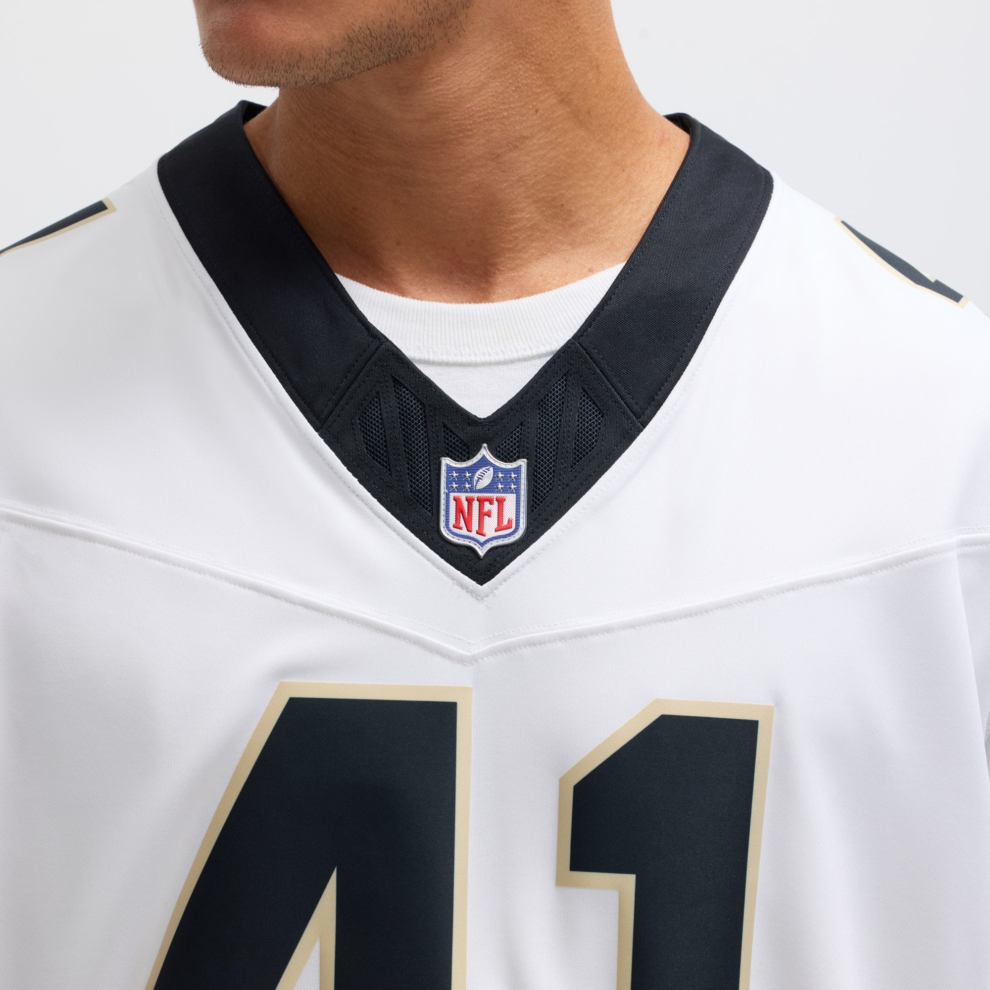 Alvin Kamara New Orleans Saints Vapor F.U.S.E. Limited Jersey - White - Image 8
