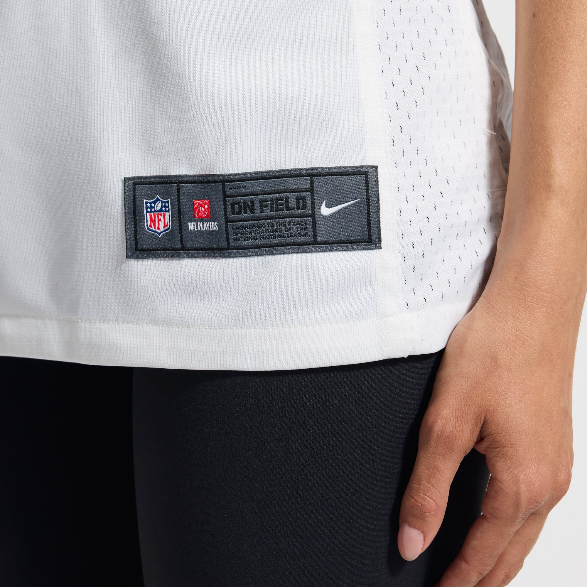 Alvin Kamara New Orleans Saints Women's Alternate Game Player Jersey - White - Image 14