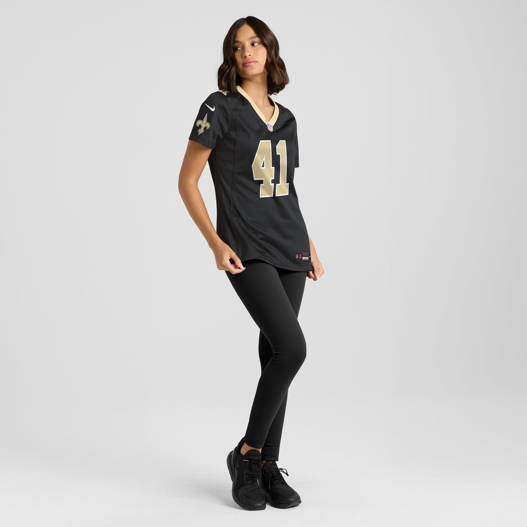 Alvin Kamara New Orleans Saints Women's Game Jersey - Black - Image 5