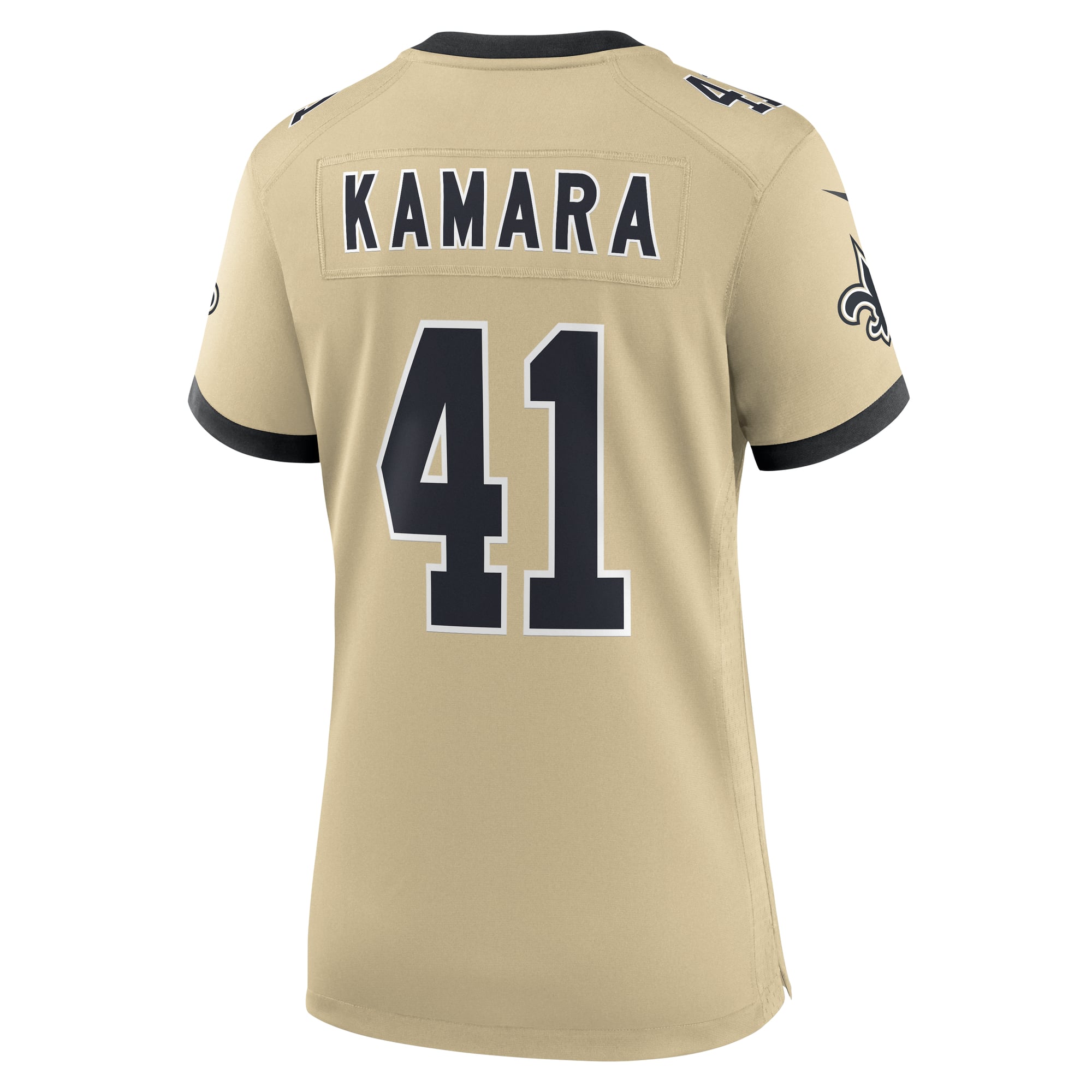 Alvin Kamara New Orleans Saints Women's Gameday Golds Alternate Game Player Jersey - Gold - Image 4