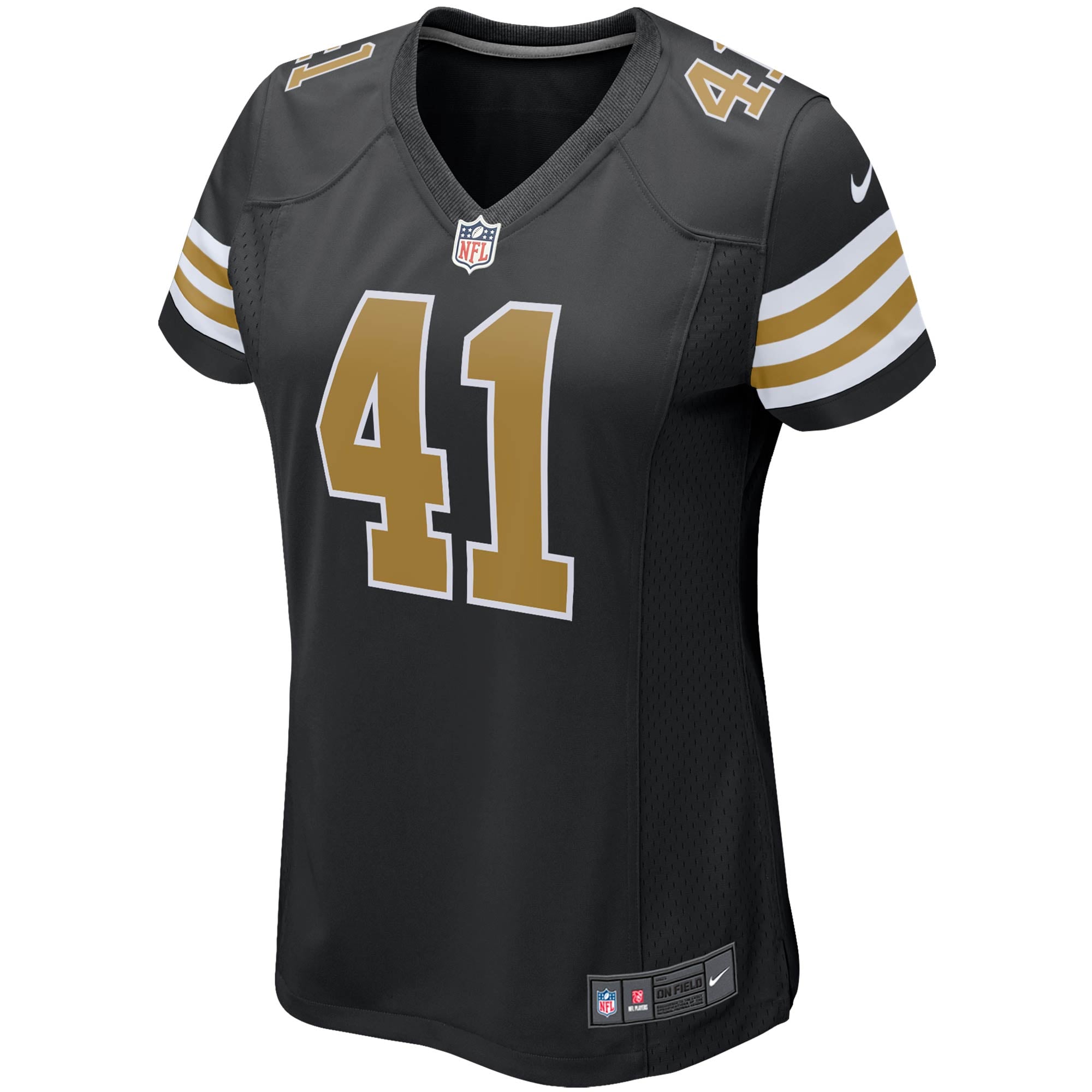 Alvin Kamara New Orleans Saints Women's Player Jersey - Black - Image 3