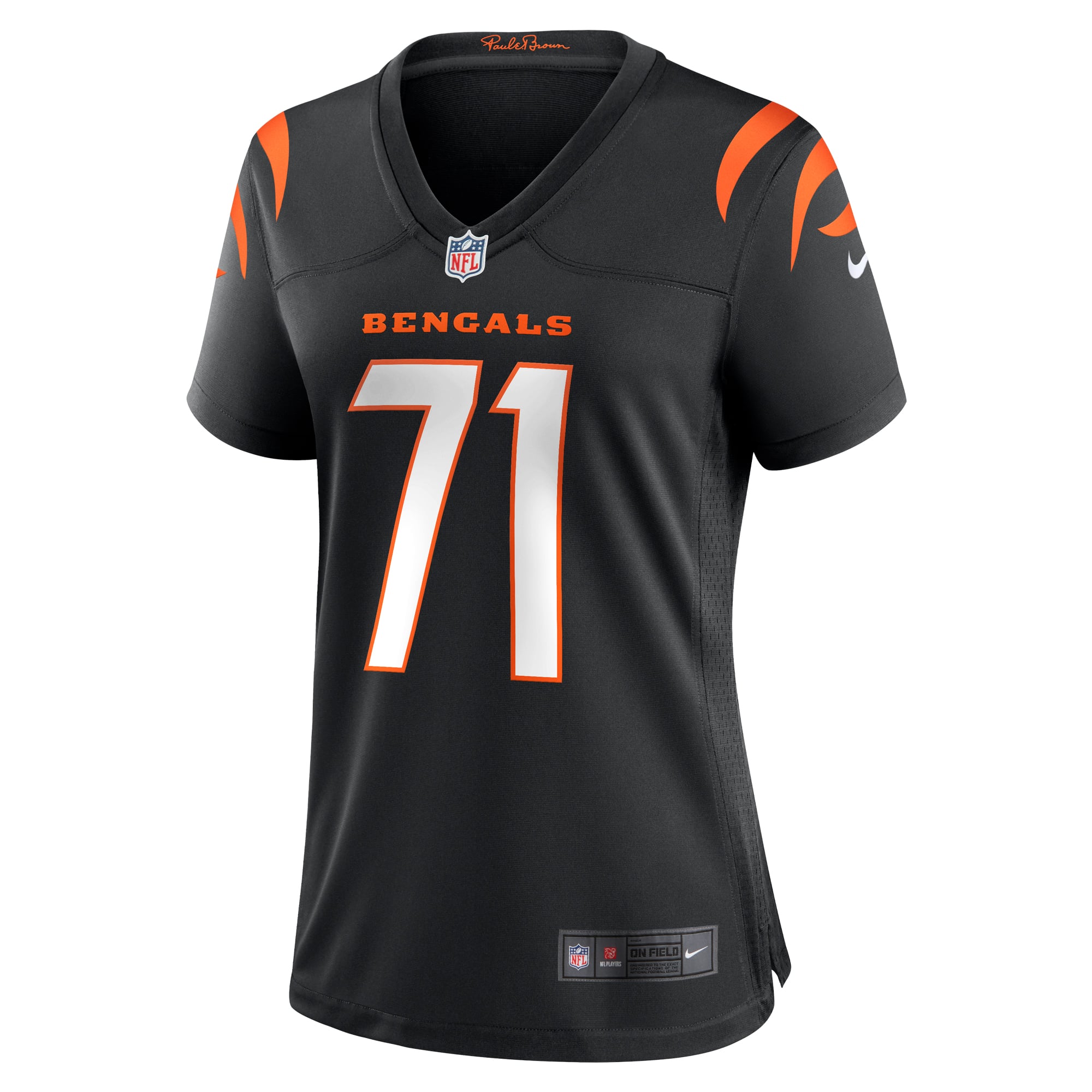 Amarius Mims Cincinnati Bengals Women's Game Jersey - Black - Image 3