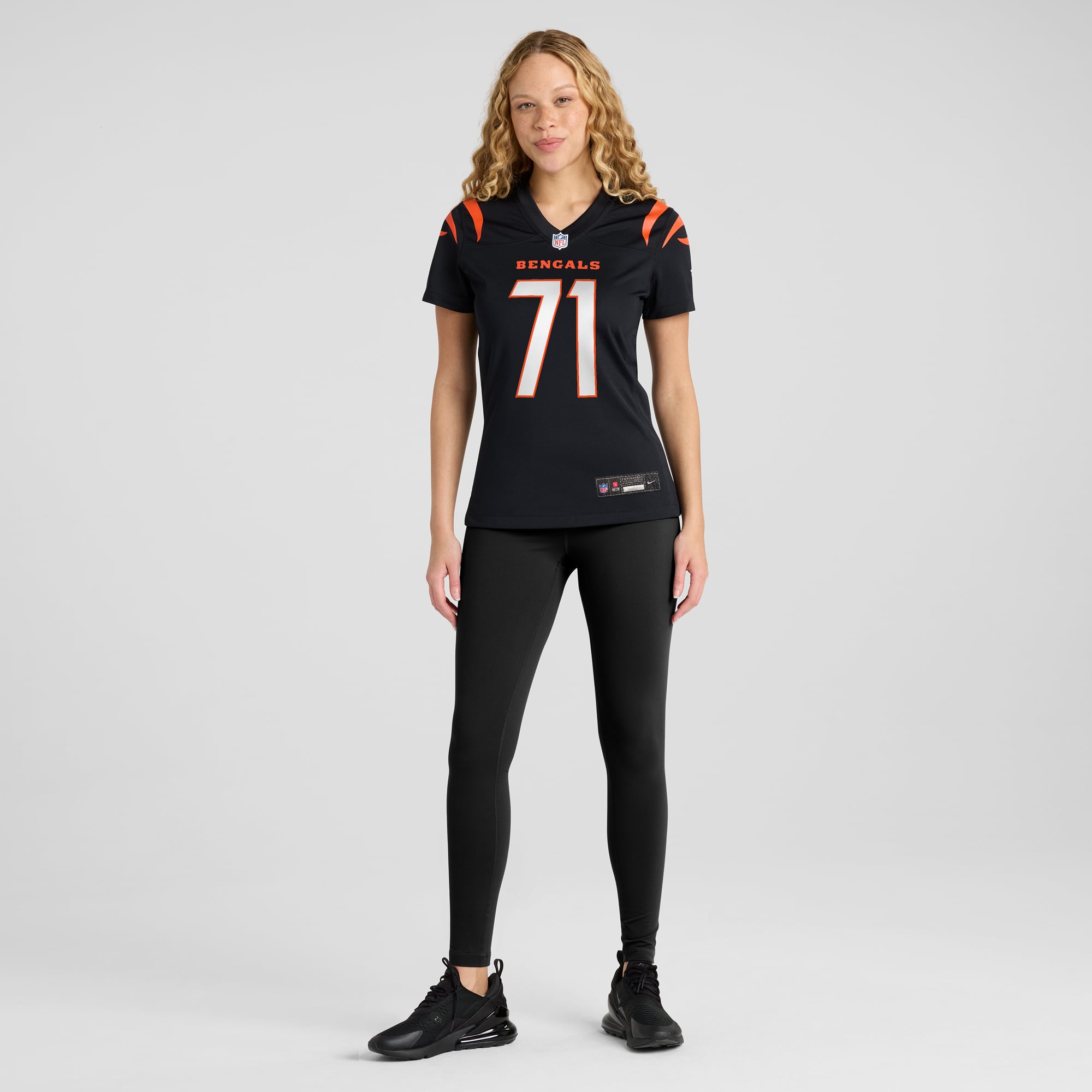 Amarius Mims Cincinnati Bengals Women's Game Jersey - Black - Image 5